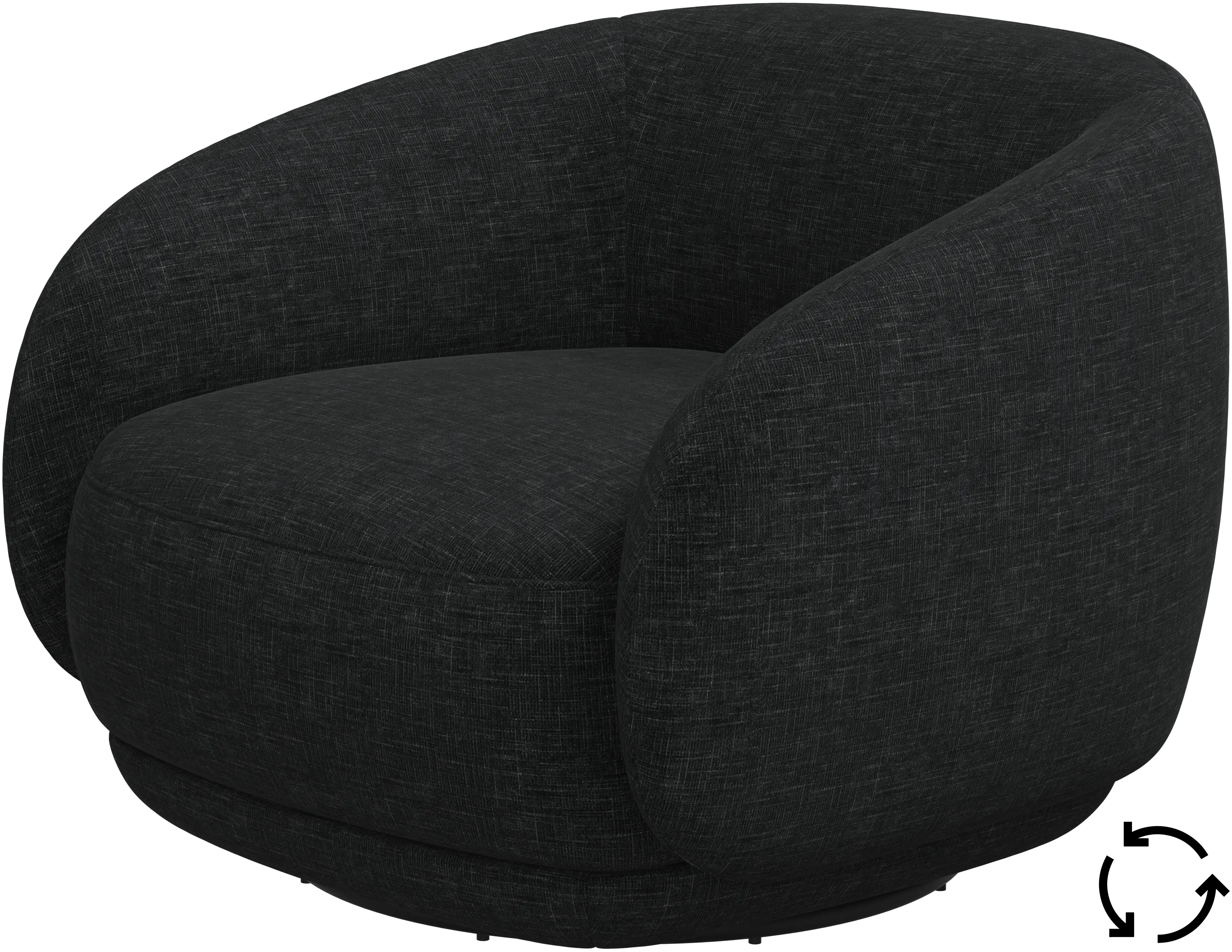 Fauteuil Bolzano avec fonction pivotante