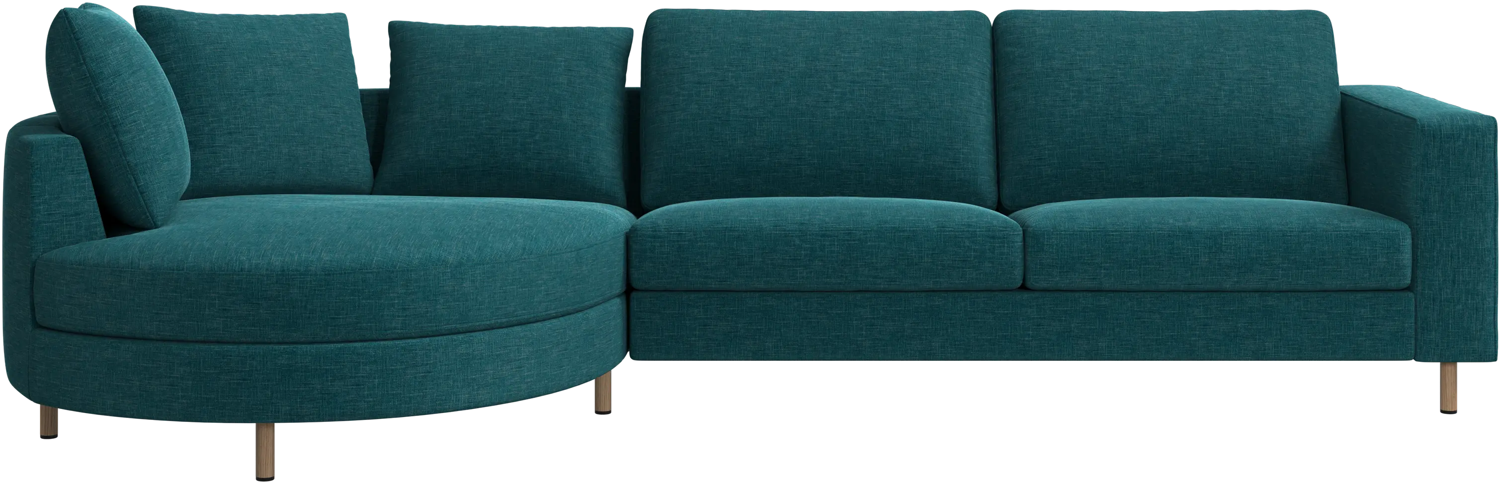 Indivi sofa with chaise longue left