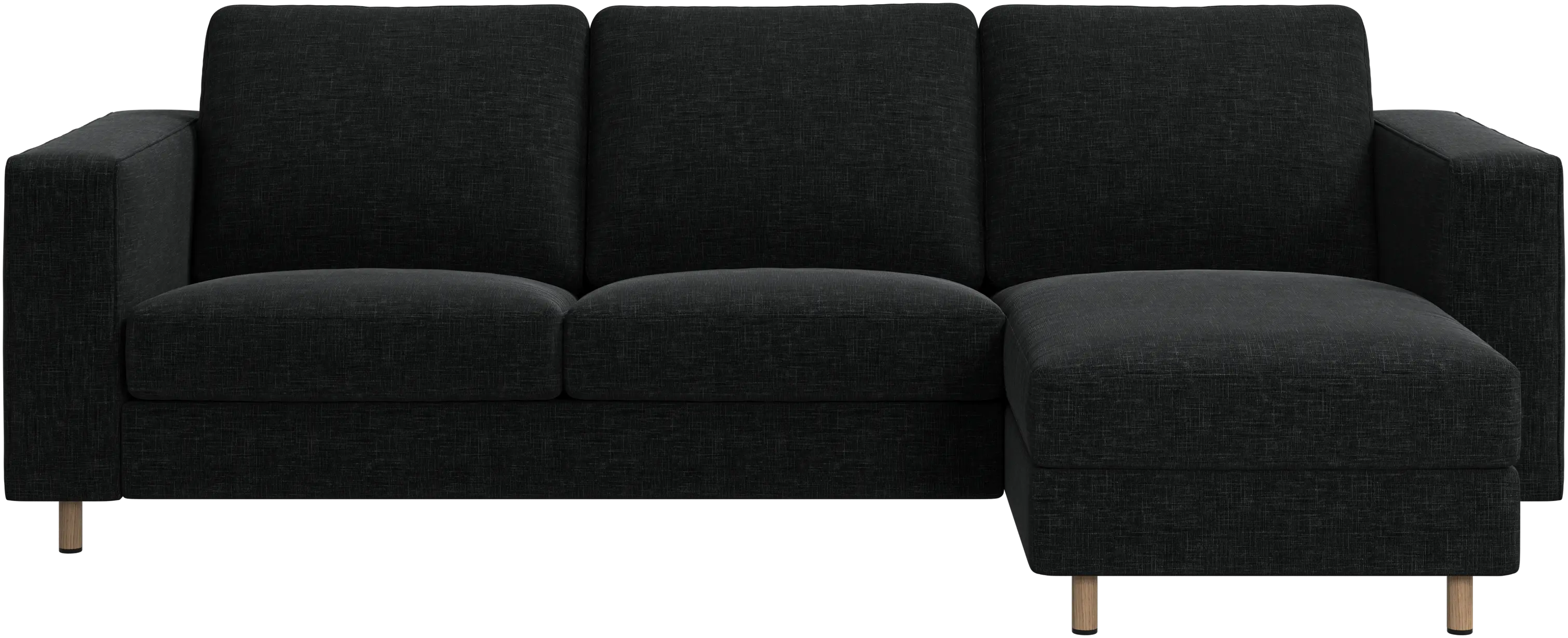 Sofá Indivi con módulo chaise-longue a la derecha