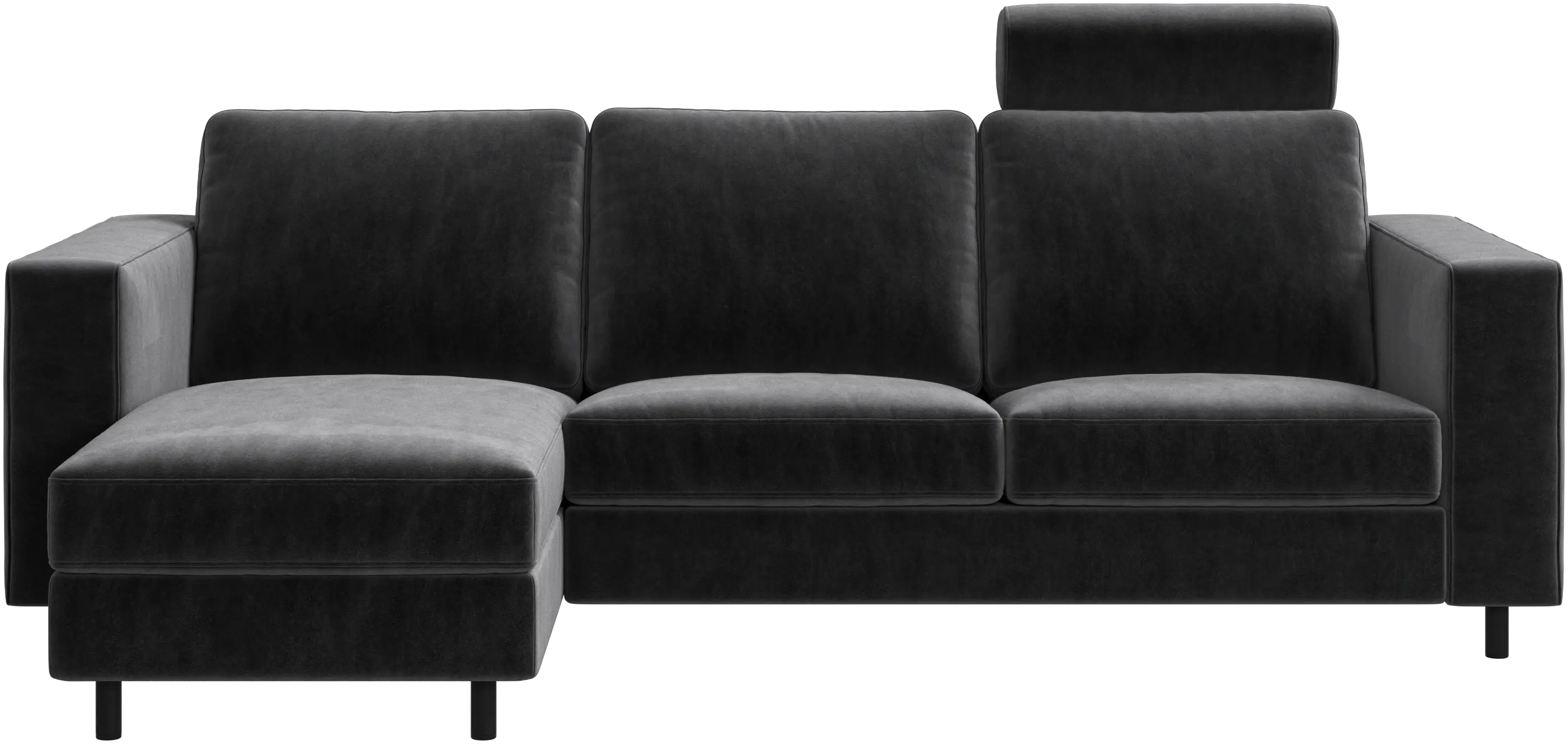 Indivi sofa with chaise longue left
