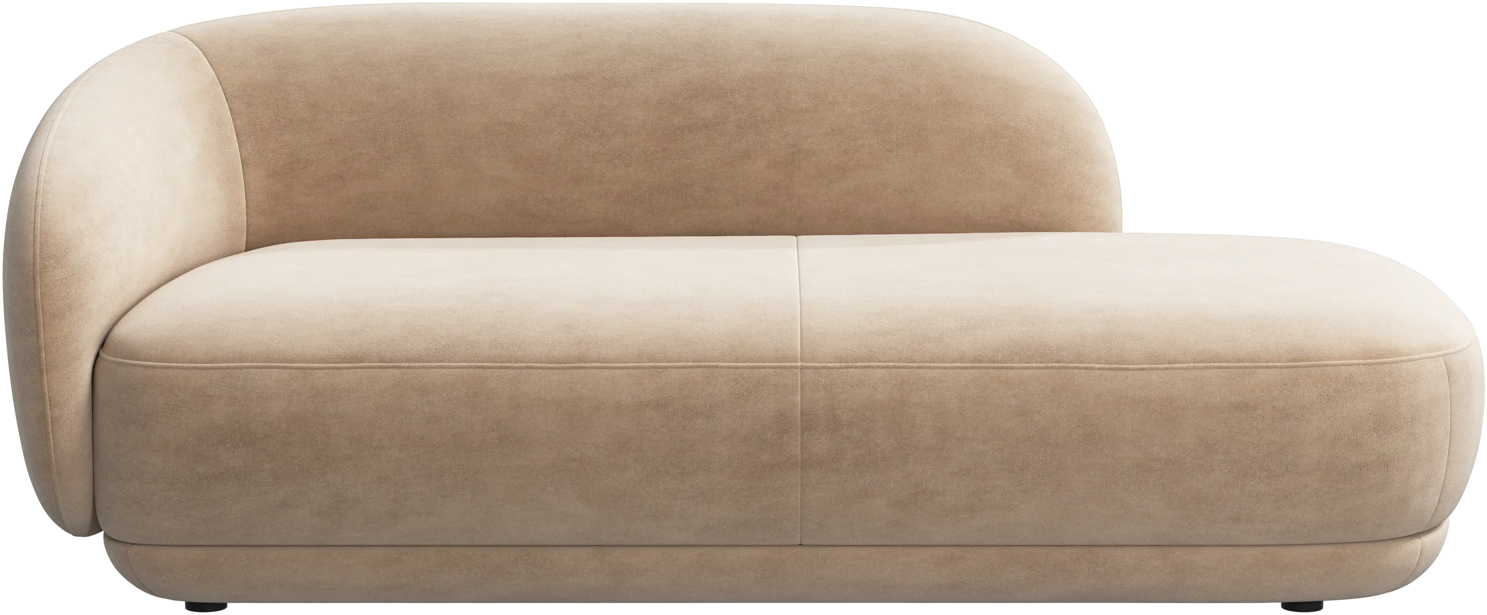 Bolzano, chaise longue sofa right