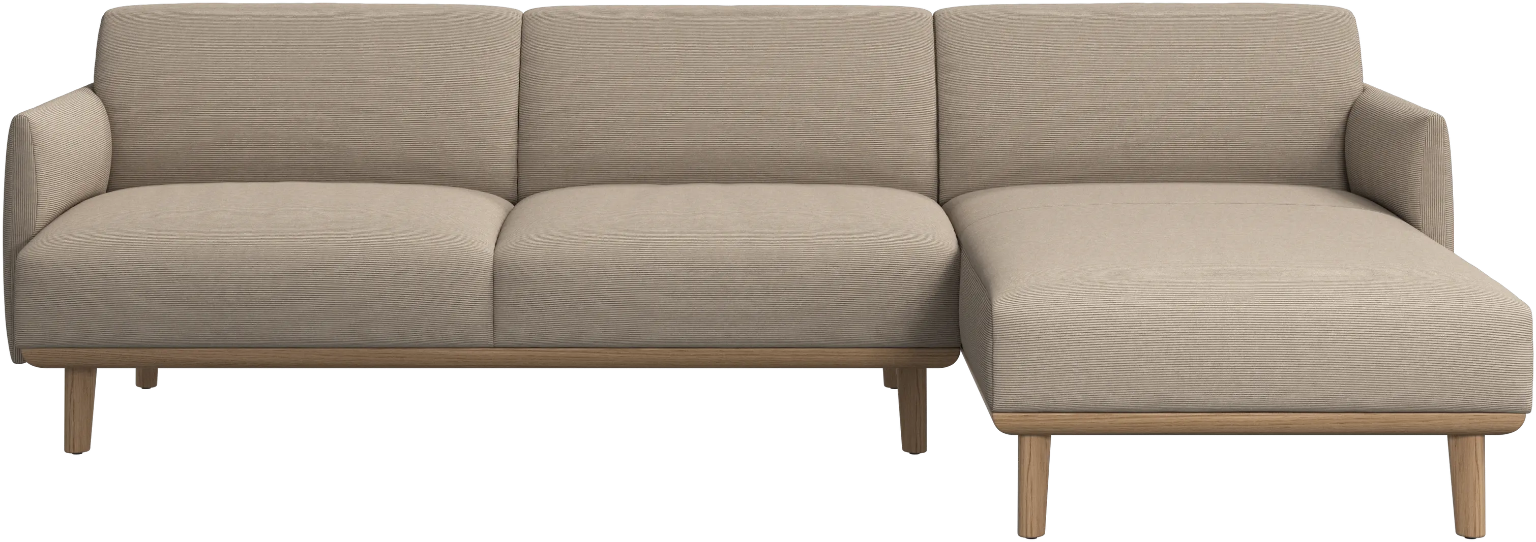Aarhus sofa with chaise longue right