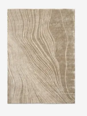 Tide rug,Colour:  grey/white