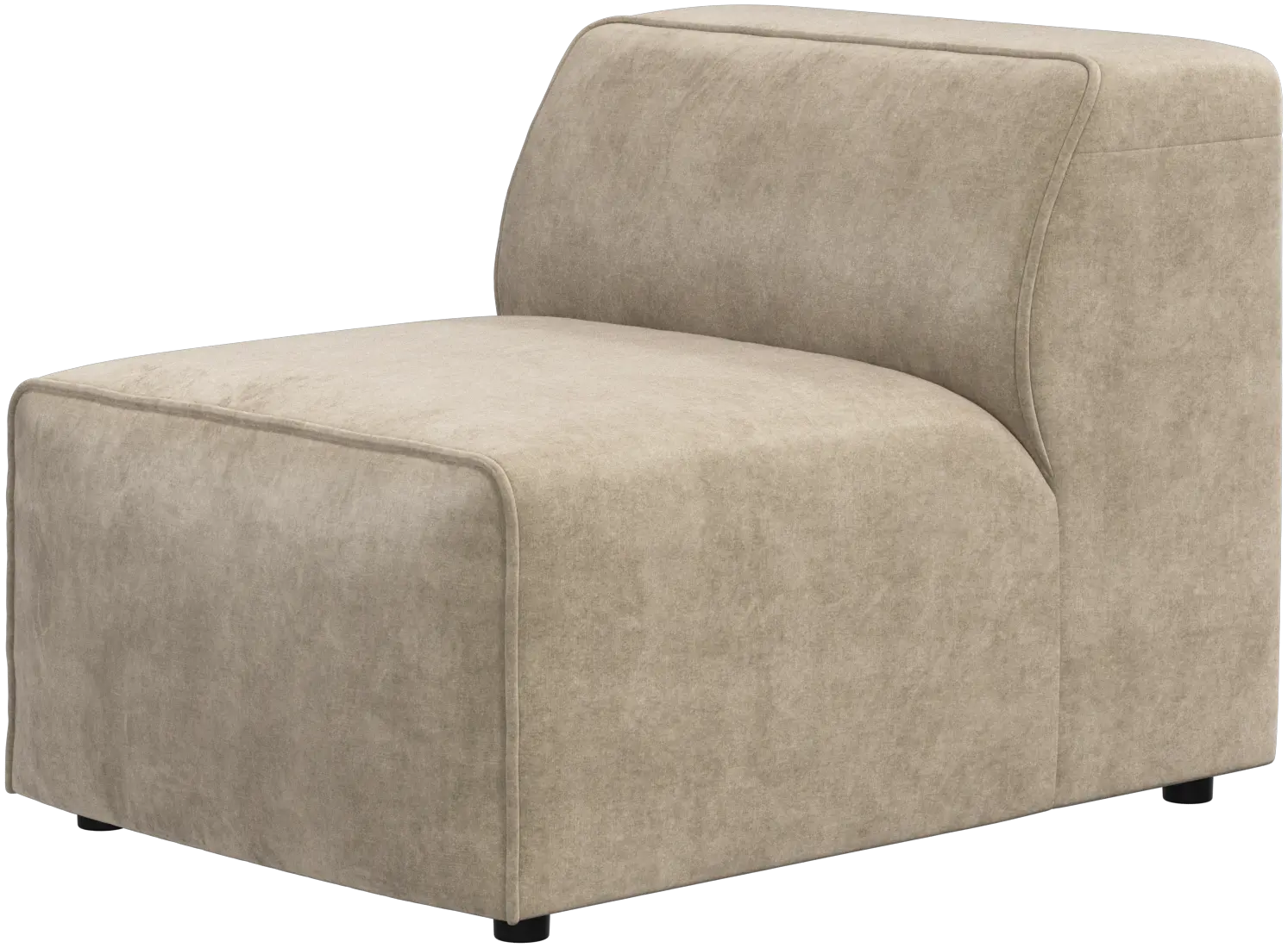 Carmo 1-seater, no armrests