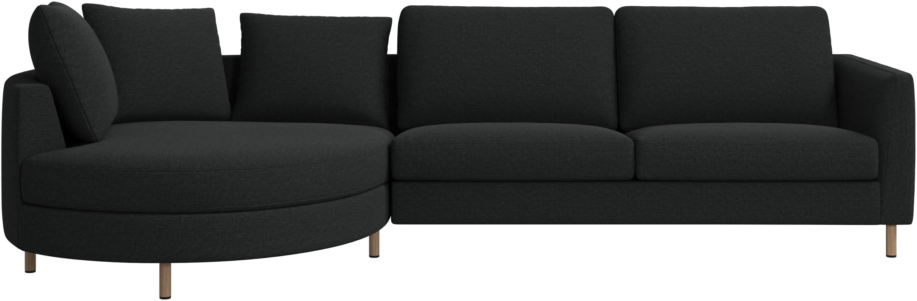 Indivi sofa with chaise longue left