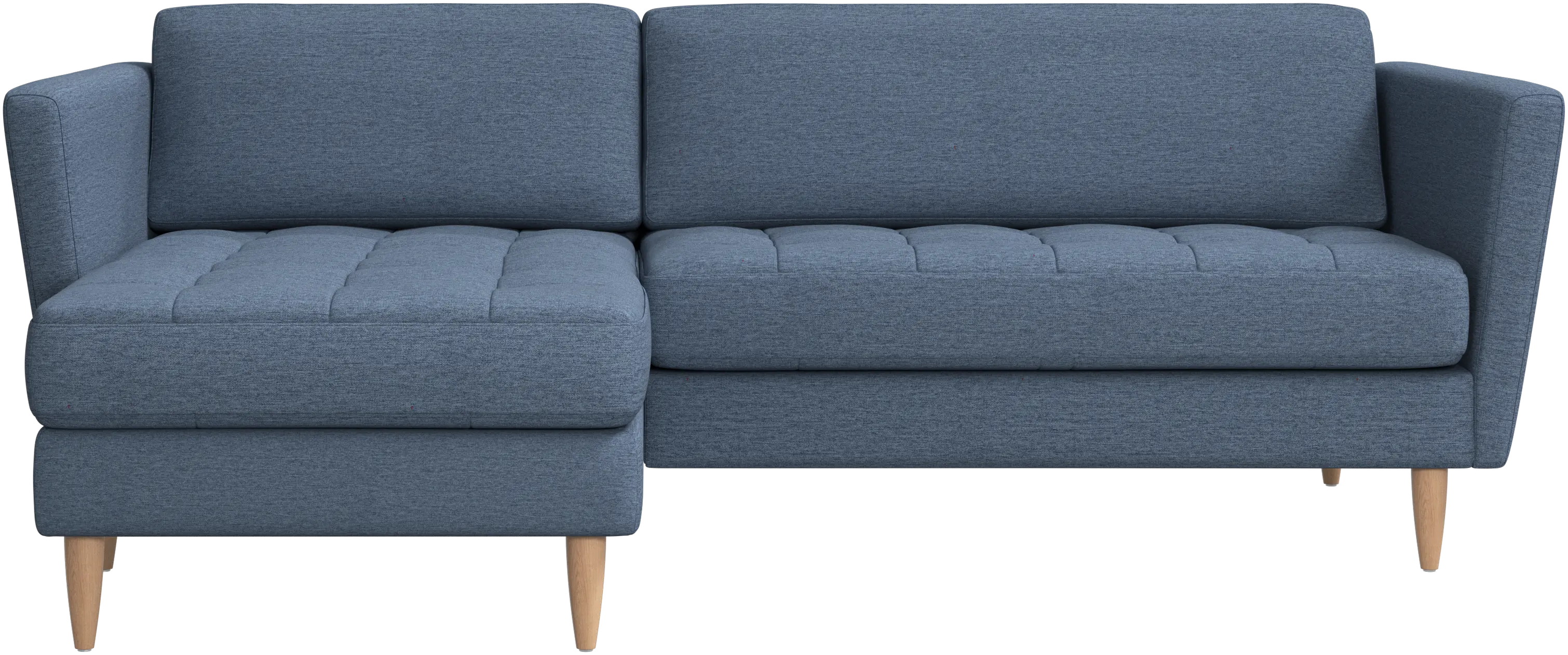 Osaka sofa with resting unit, tufted seat