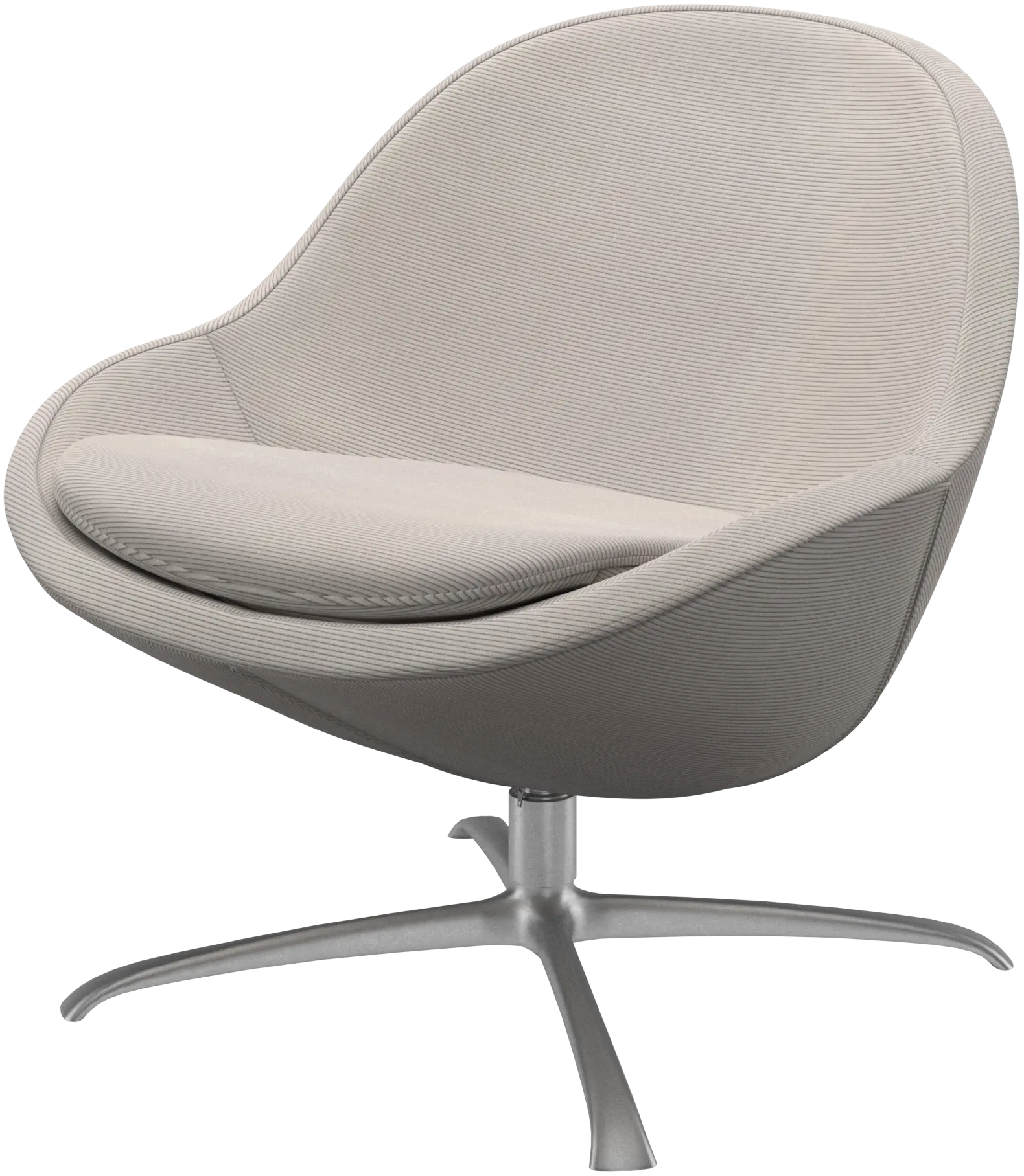 Veneto armchair with swivel function