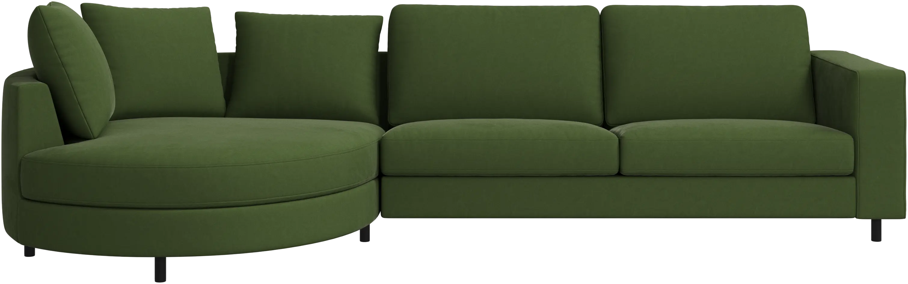 Indivi sofa with chaise longue left