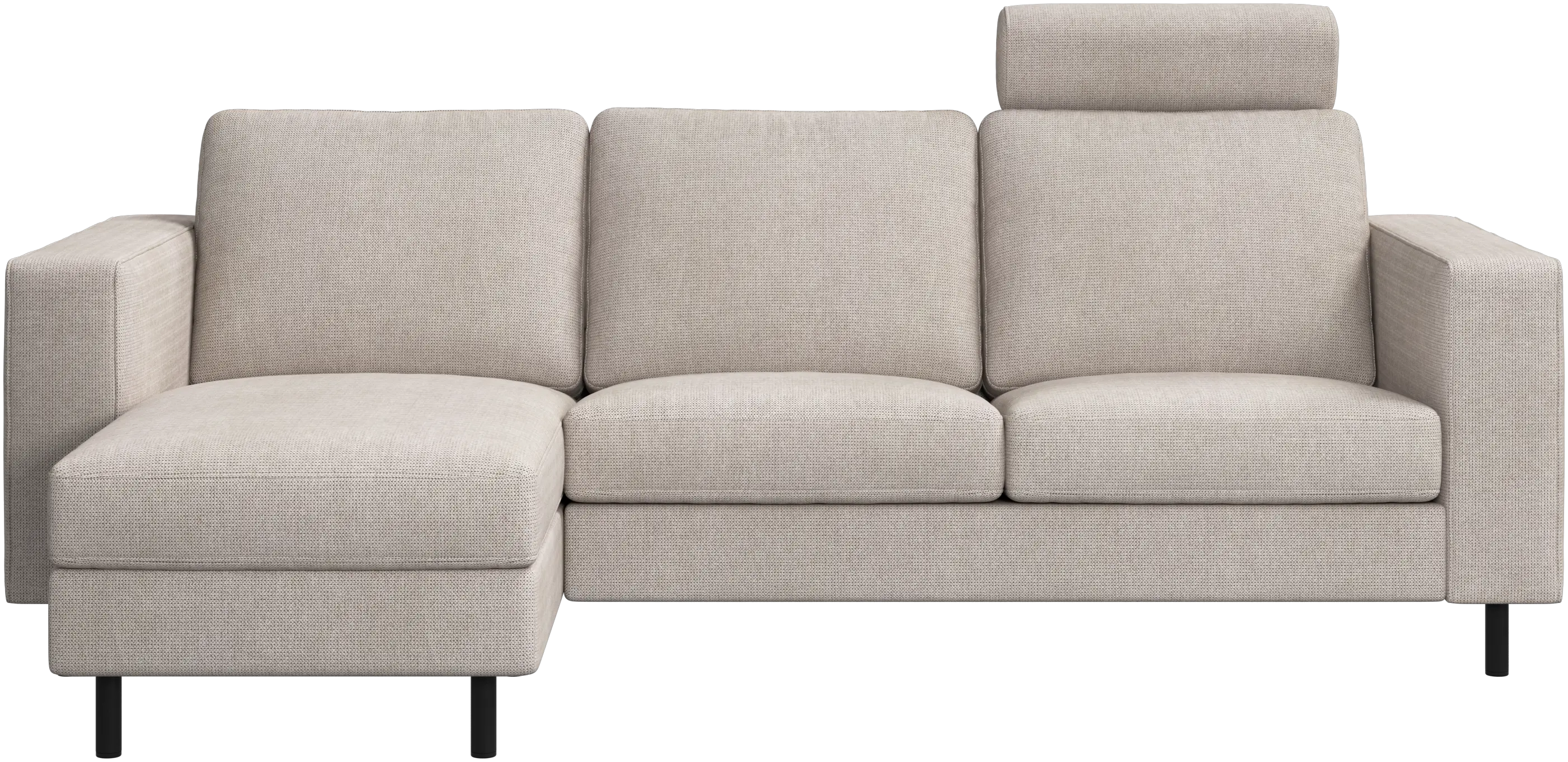 Indivi sofa with chaise longue left