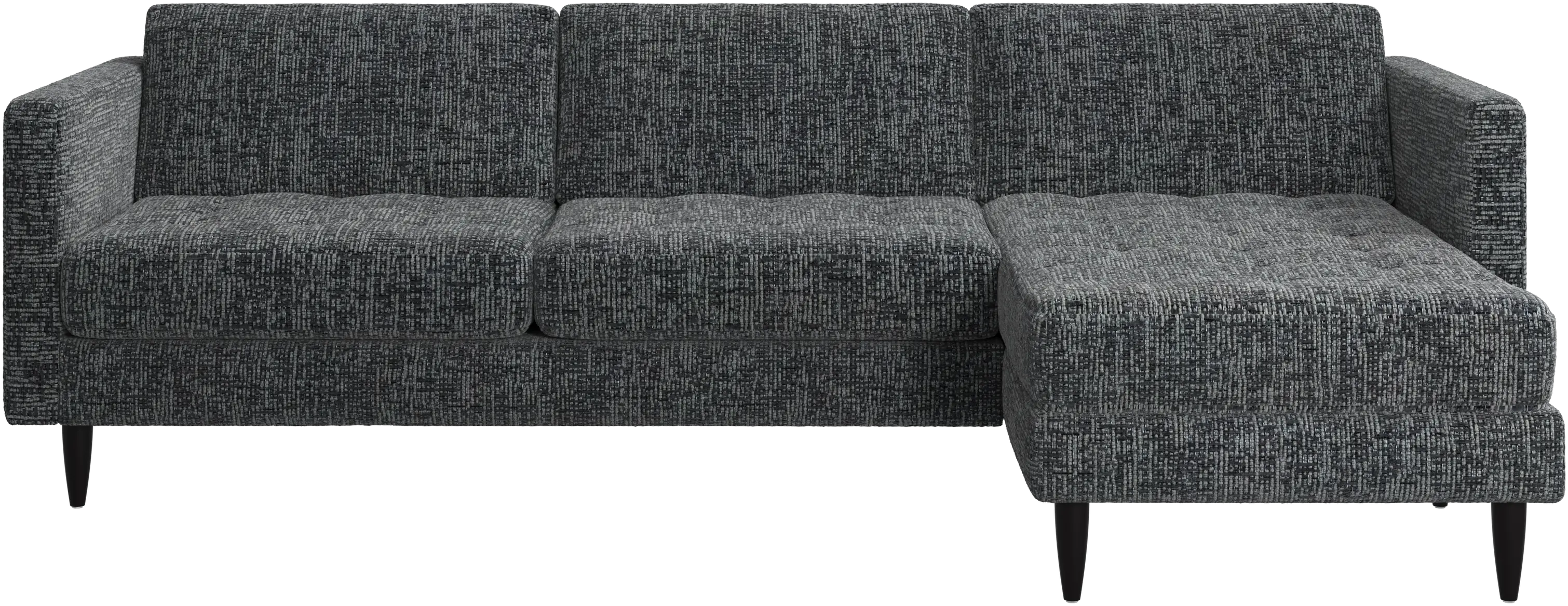 Osaka sofa with resting unit, tufted seat