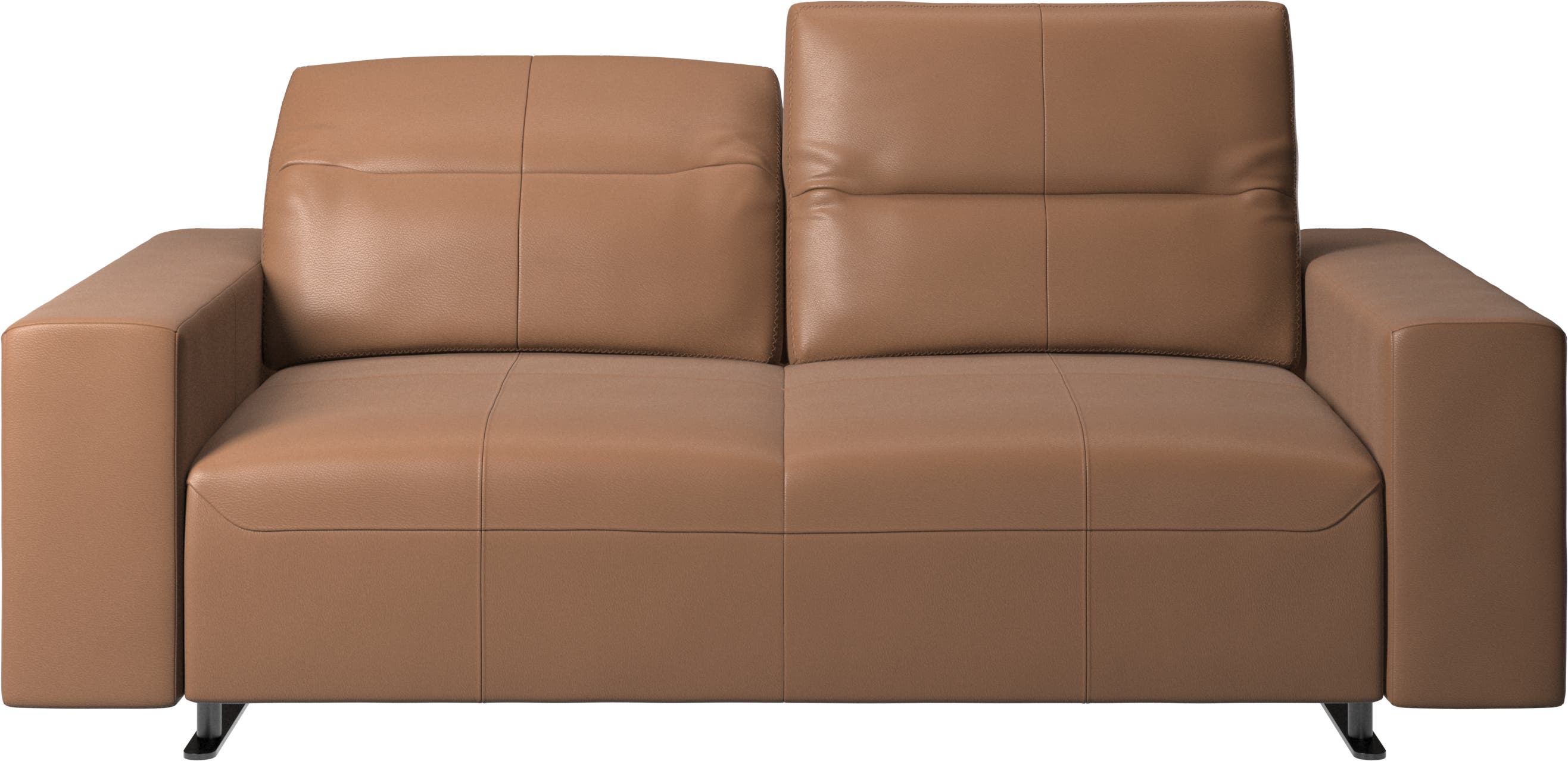 Hampton sofa med justerbar rygg og oppbevaring på høyre siden