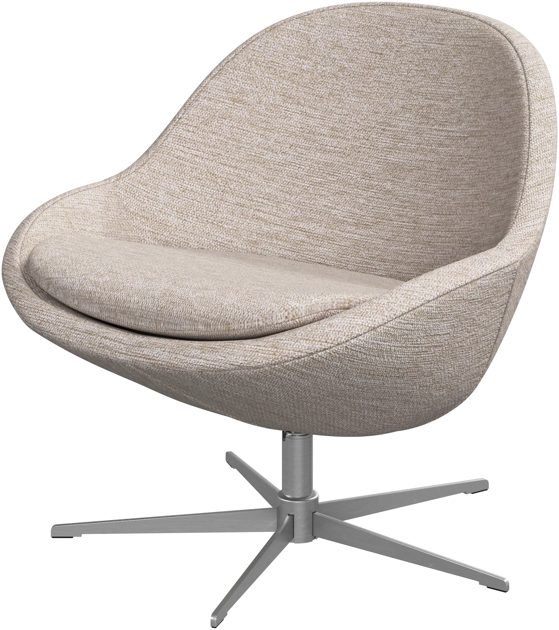 Veneto armchair with swivel function