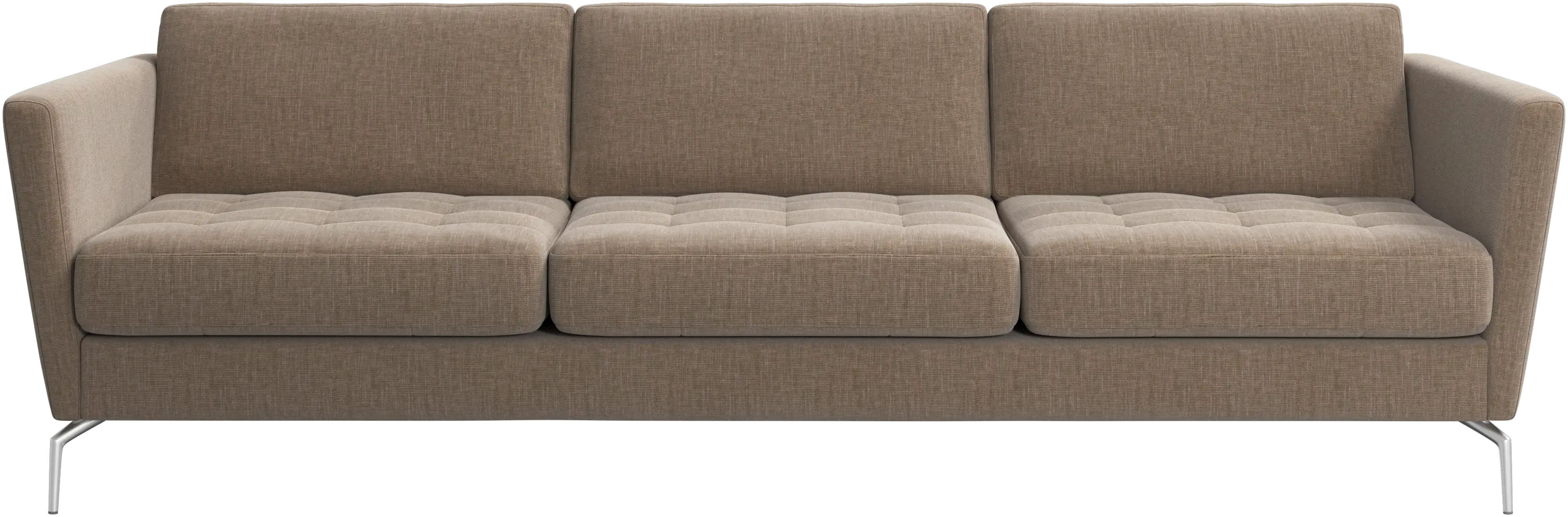 Osaka sofa, tufted seat