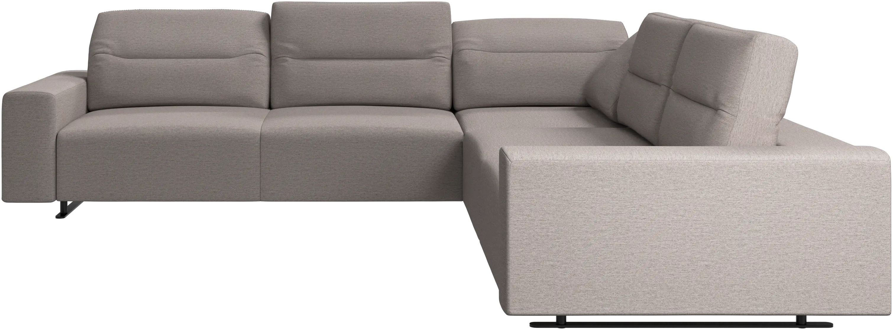 Hampton corner sofa with adjustable back