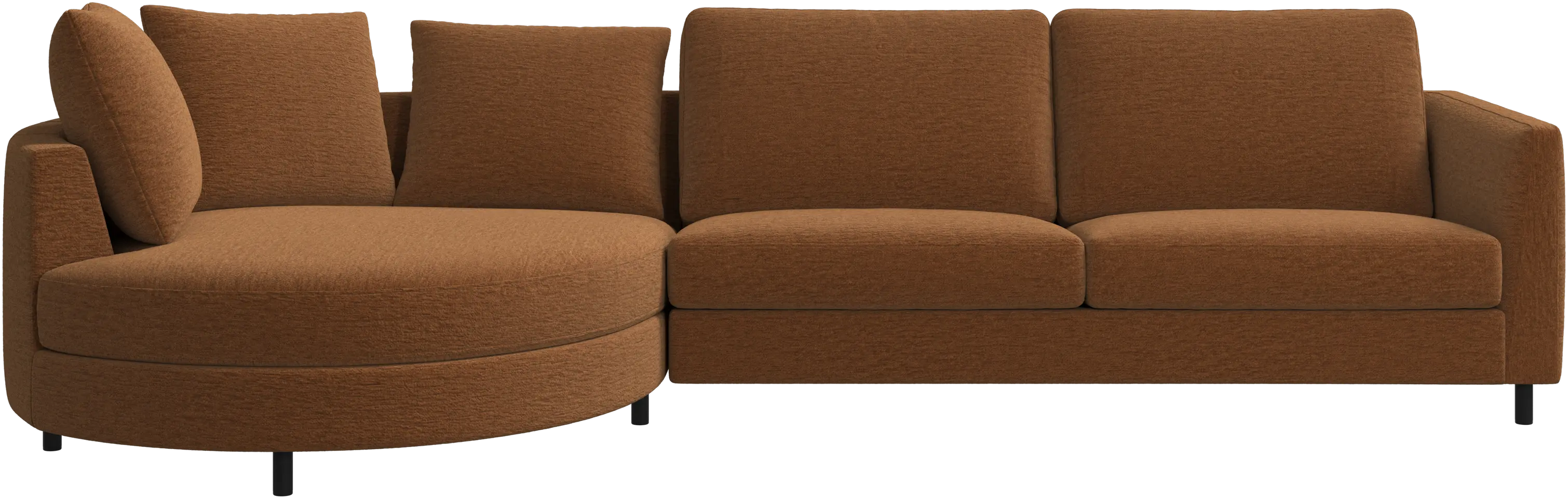 Indivi sofa with chaise longue left