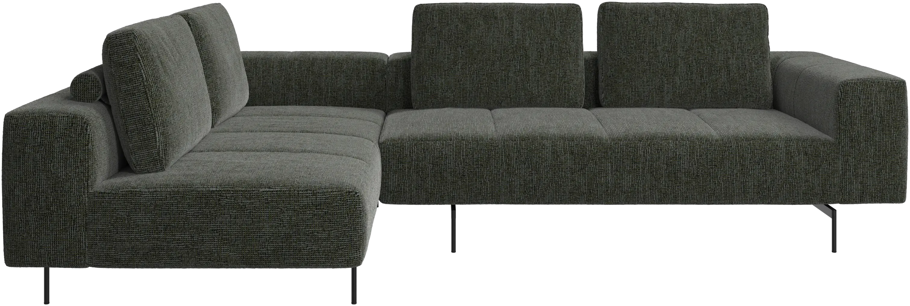 Amsterdam corner sofa with lounging unit