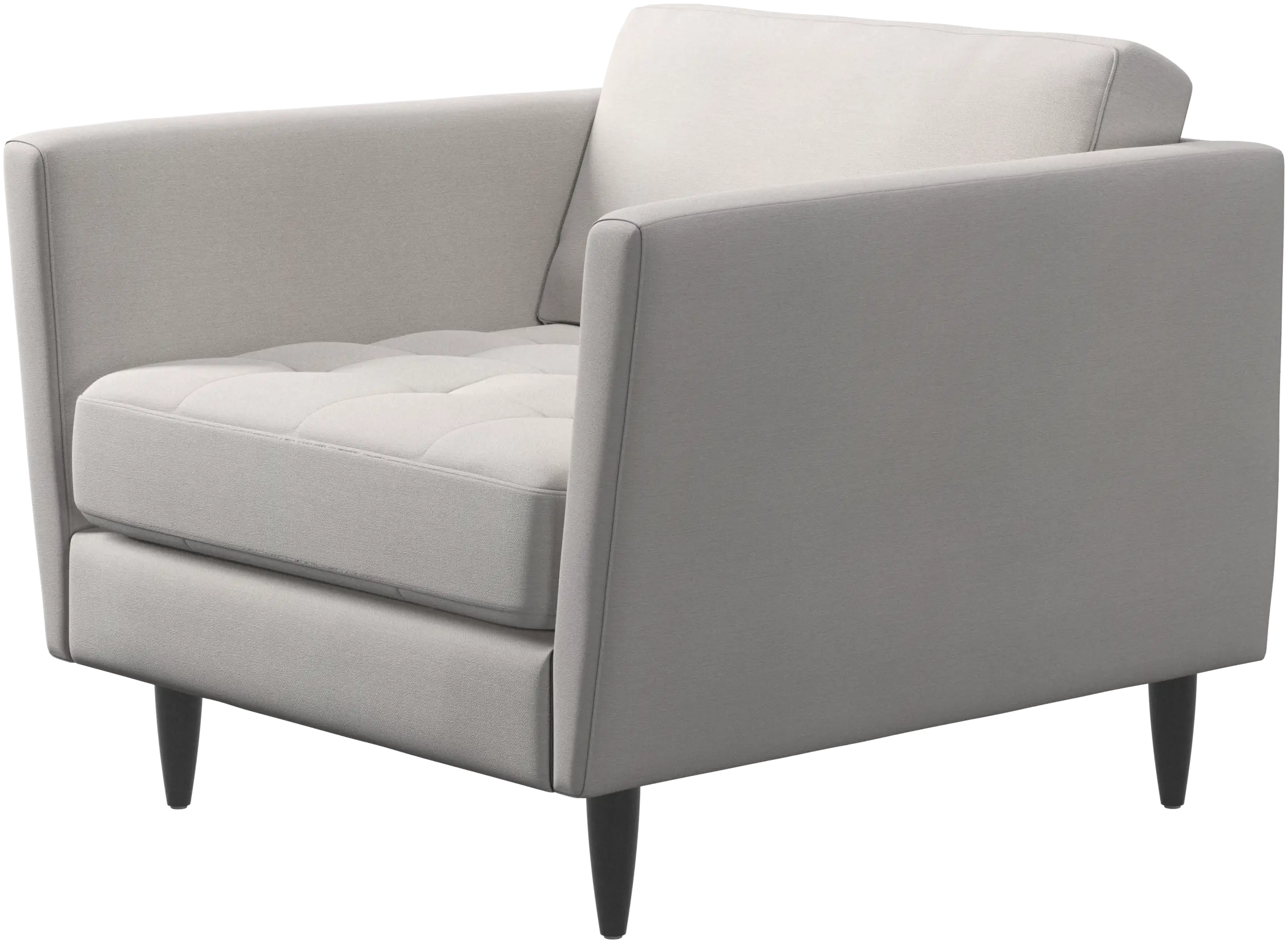 Osaka chair, tufted seat