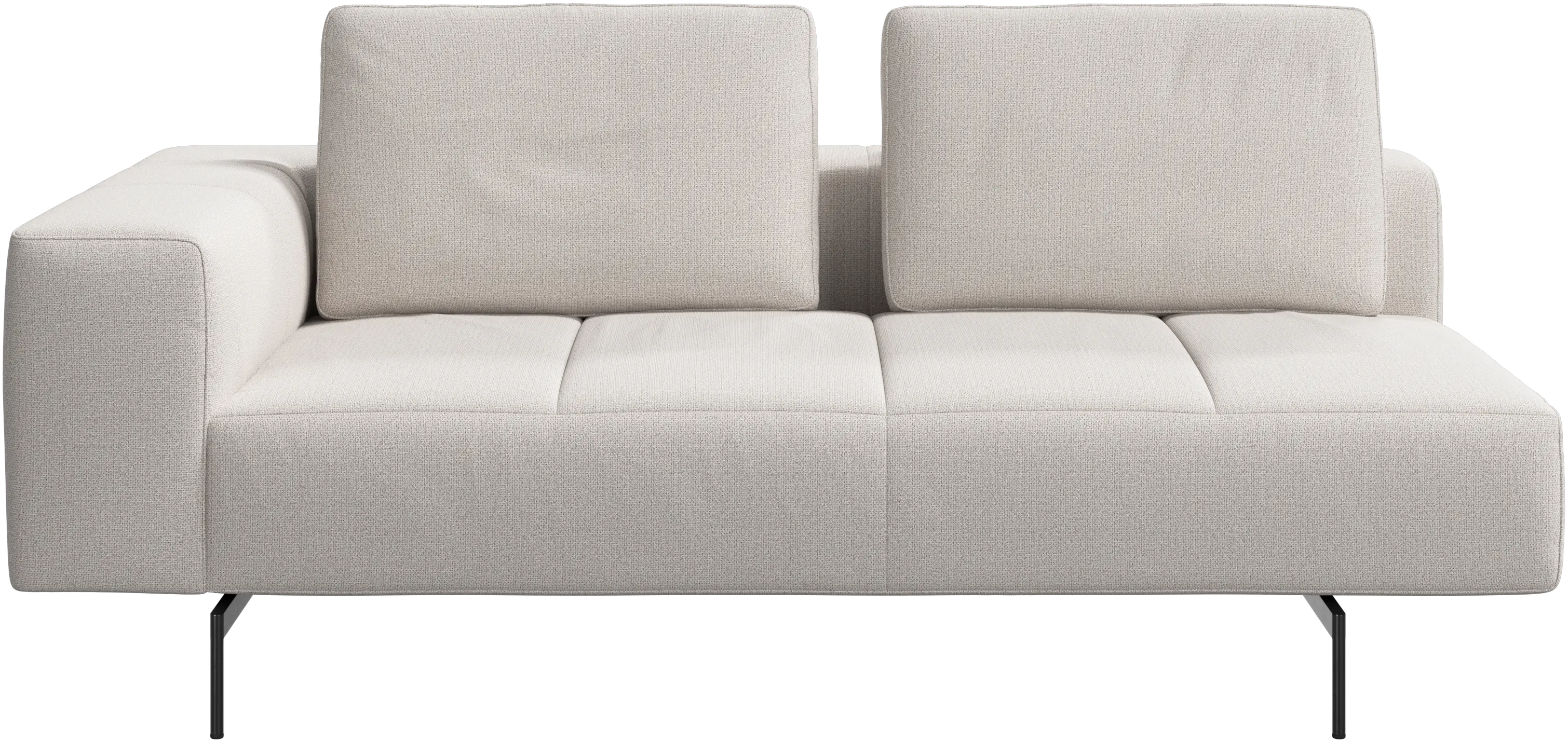 Amsterdam 2.5 seating module, armrest left sofa
