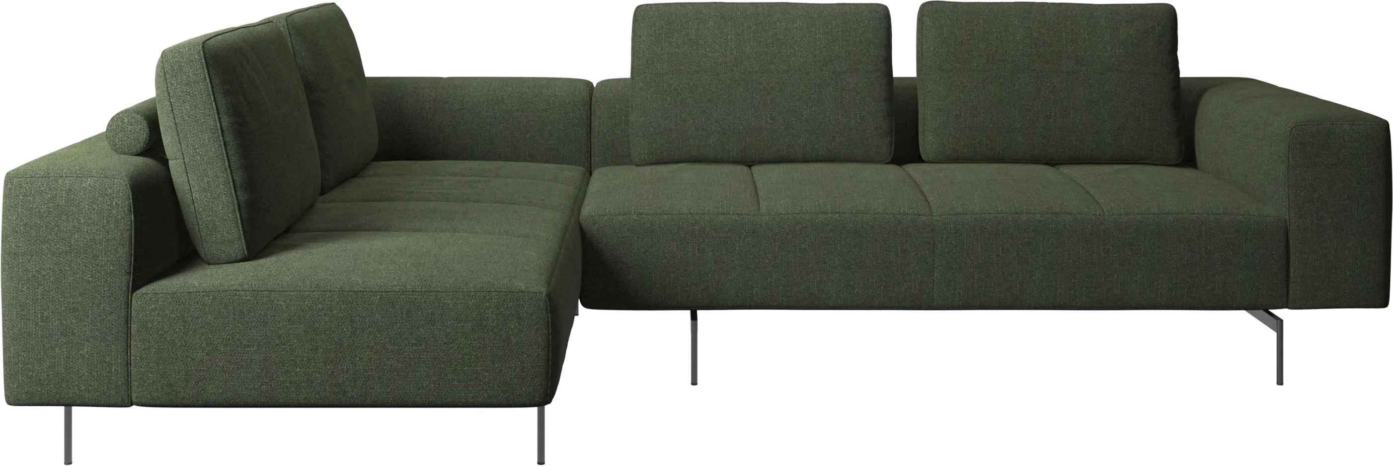 Amsterdam corner sofa with lounging unit