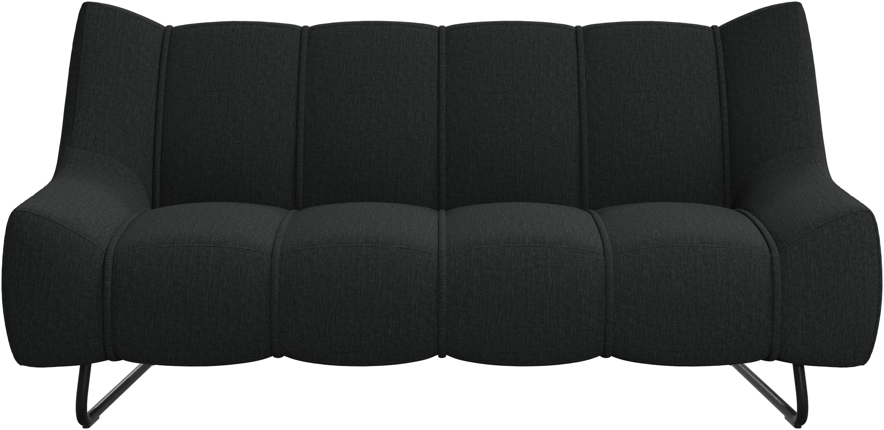 Sofá Nawabari de 2 plazas, patas bajas