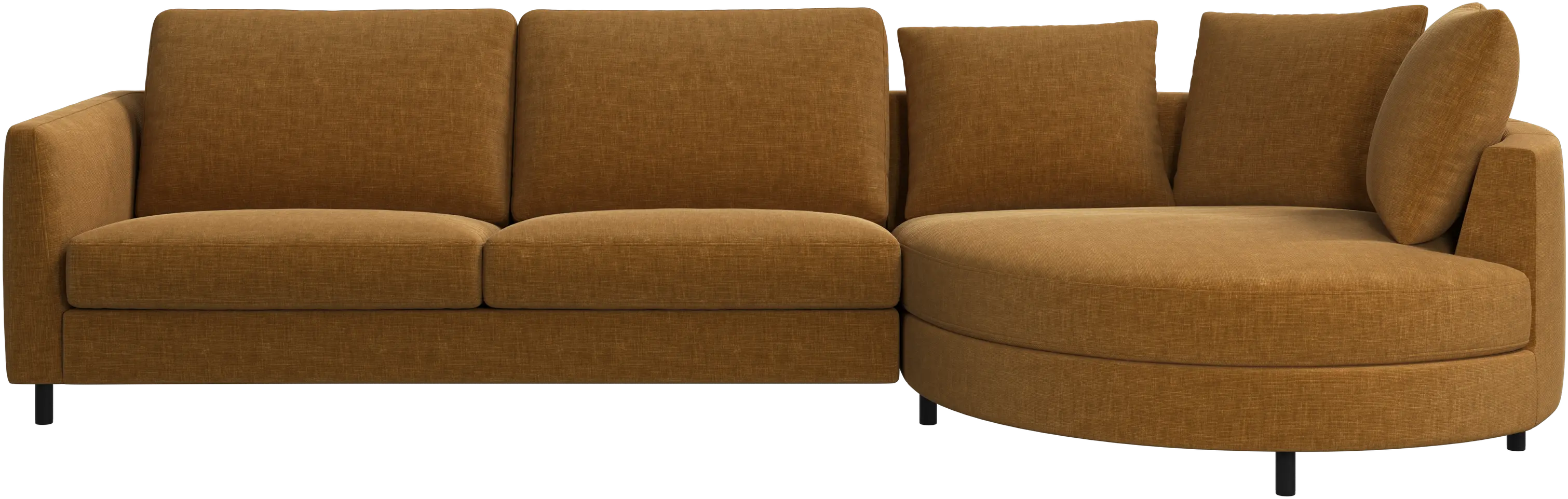 Sofá Indivi con módulo chaise-longue a la derecha