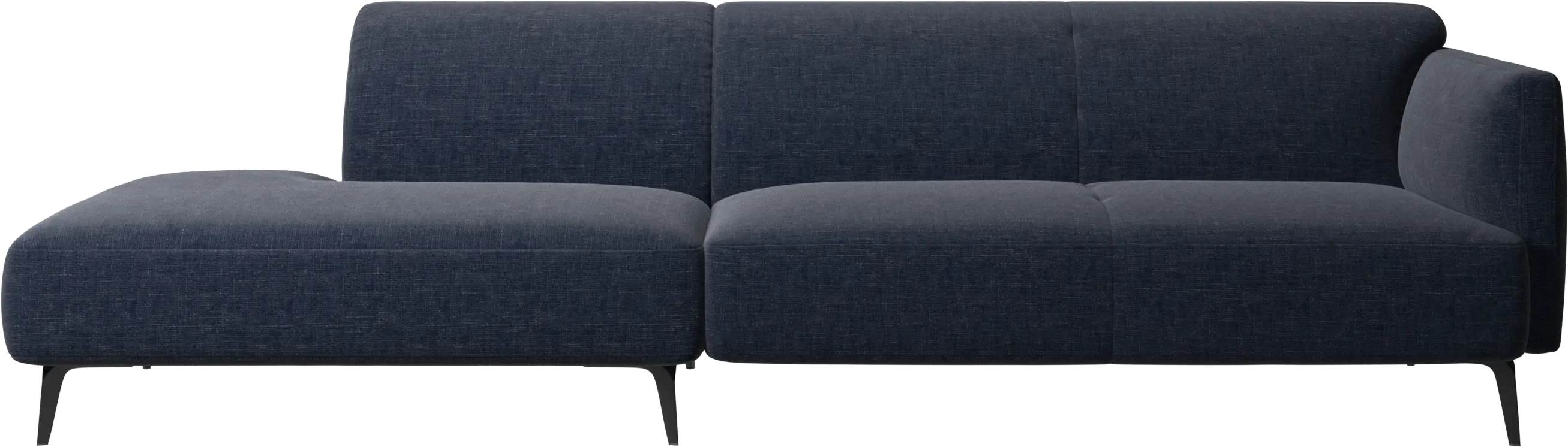 Modena sofa with lounging unit
