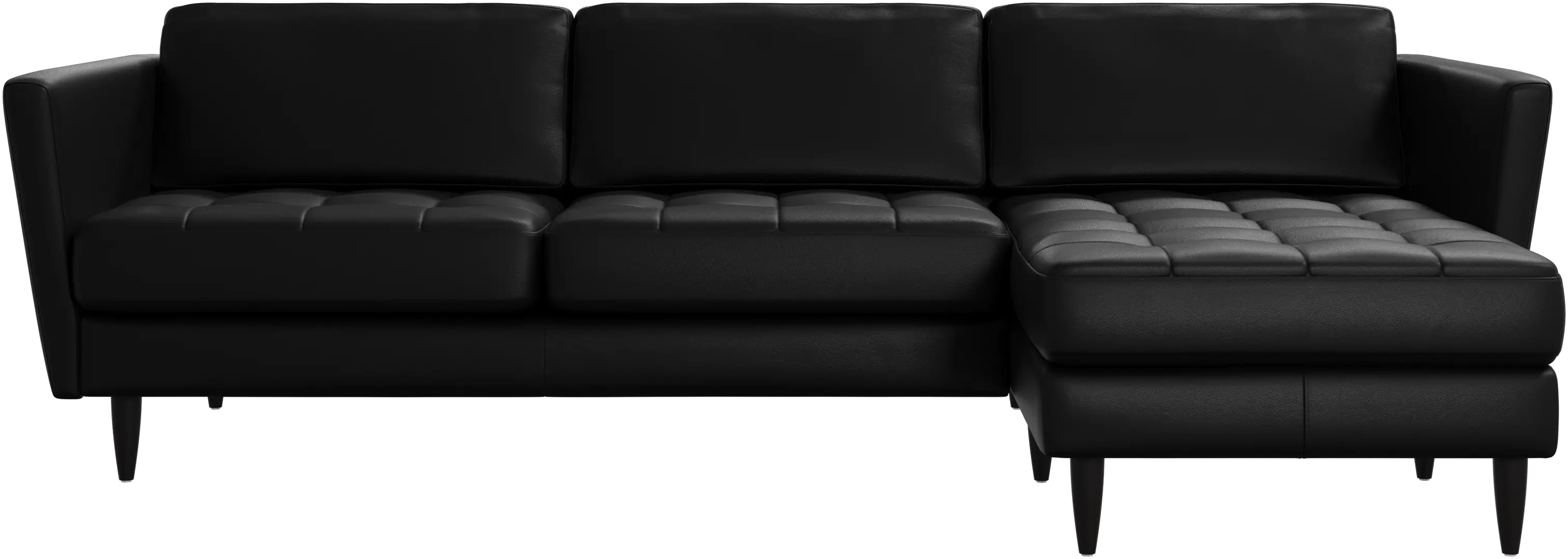 Osaka sofa with resting unit, tufted seat