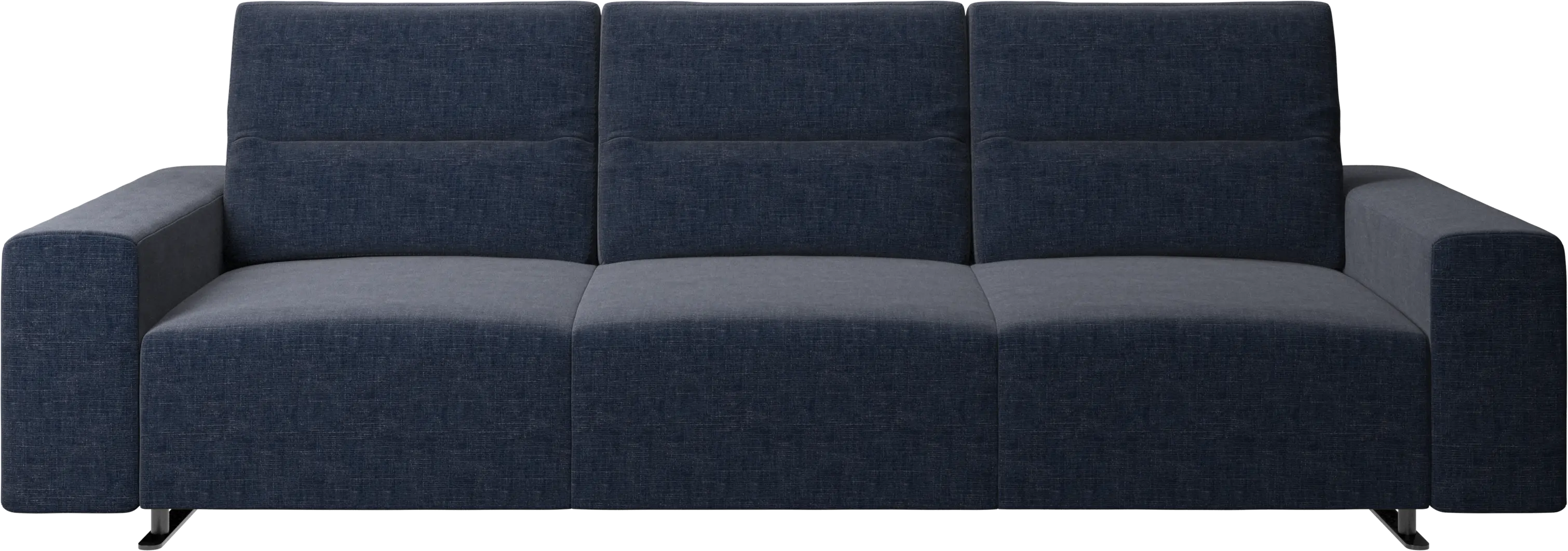 Canapé Hampton avec dossier ajustable et espace de rangement côté gauche