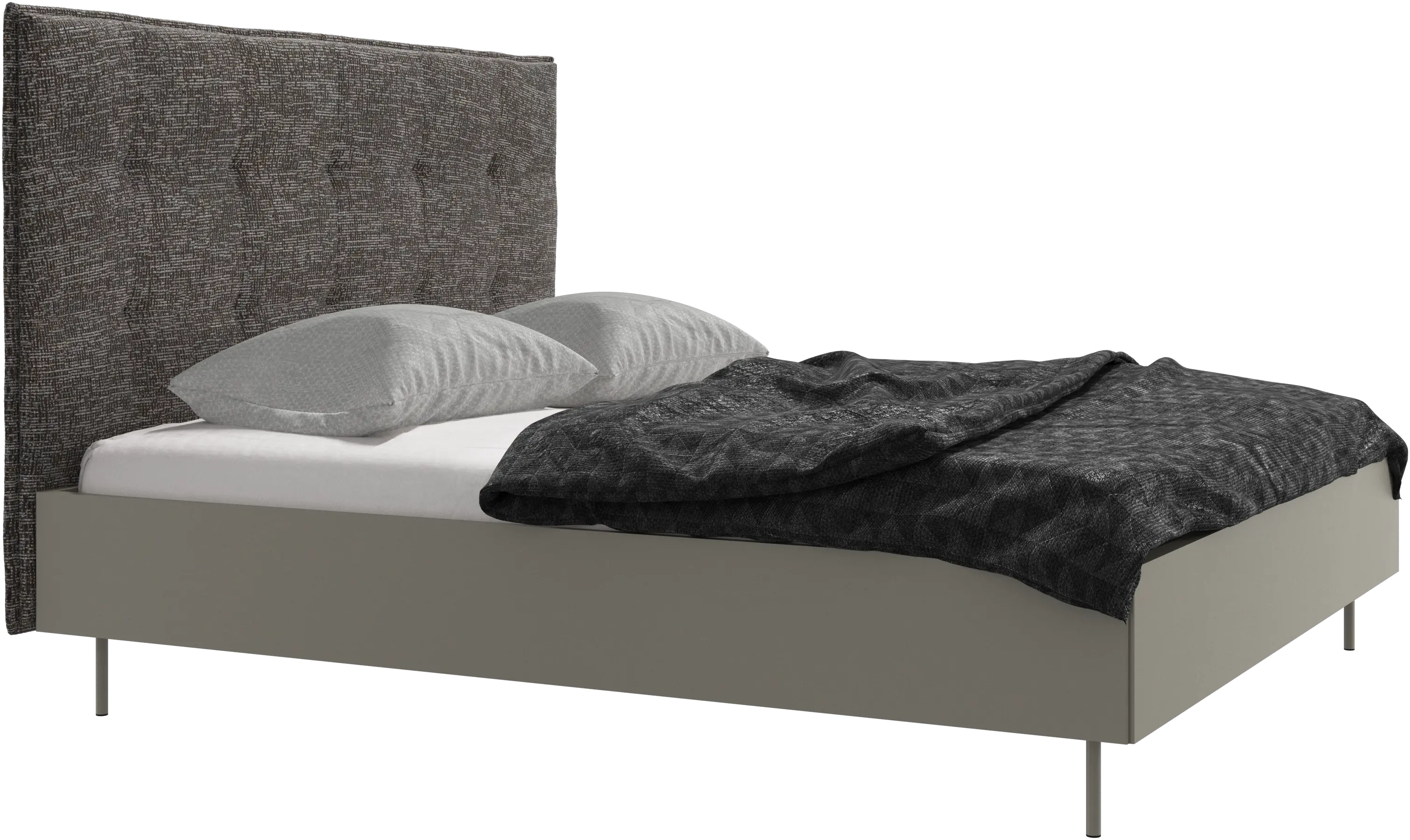 Lugano bed, excl. slats and mattress