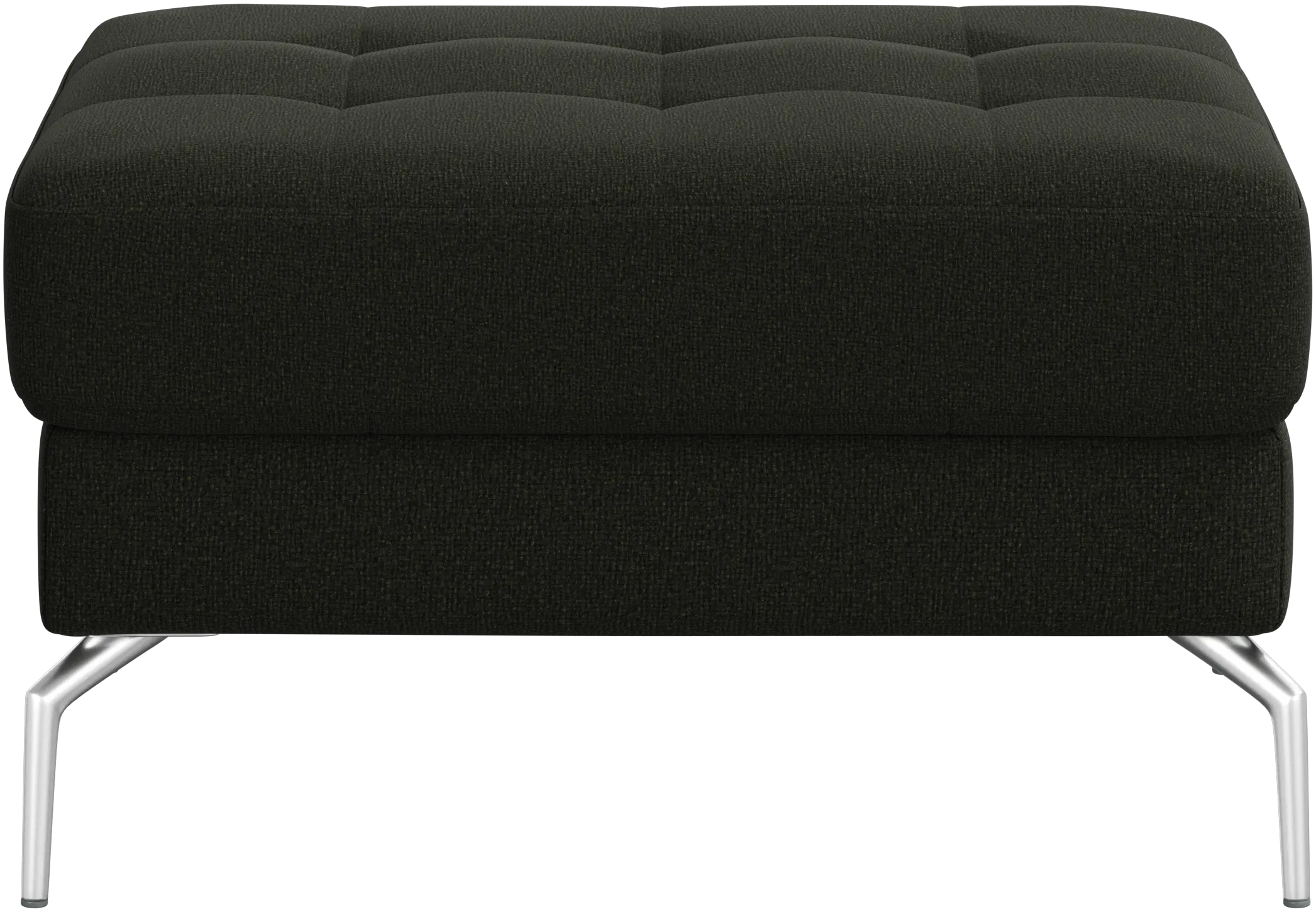 Osaka footstool, tufted seat