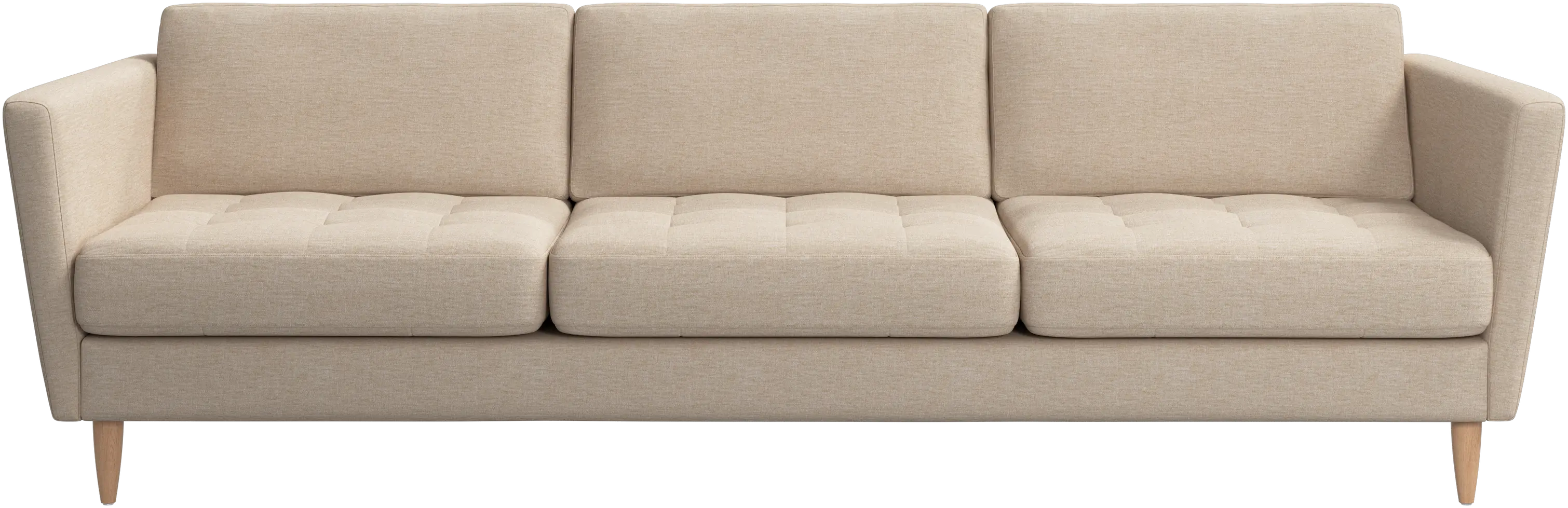Osaka sofa, tufted seat