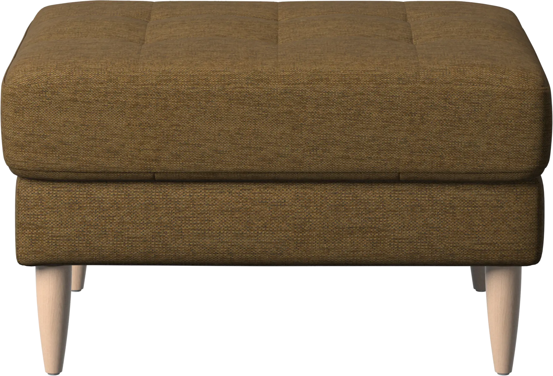 Osaka footstool, tufted seat