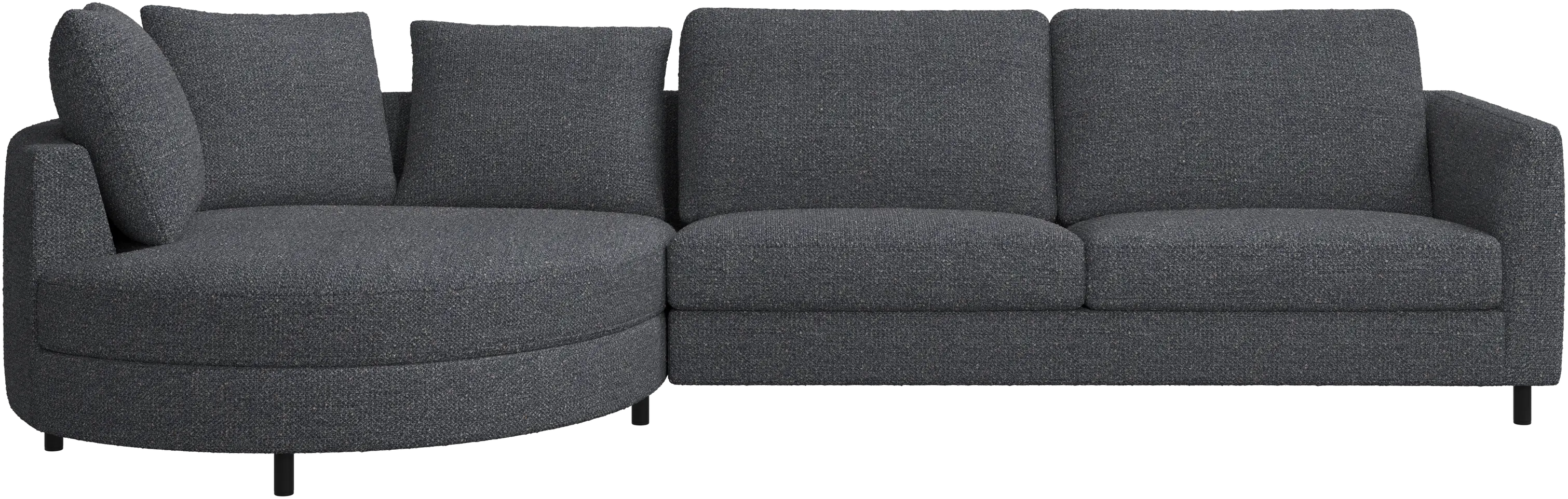 Indivi sofa with chaise longue left