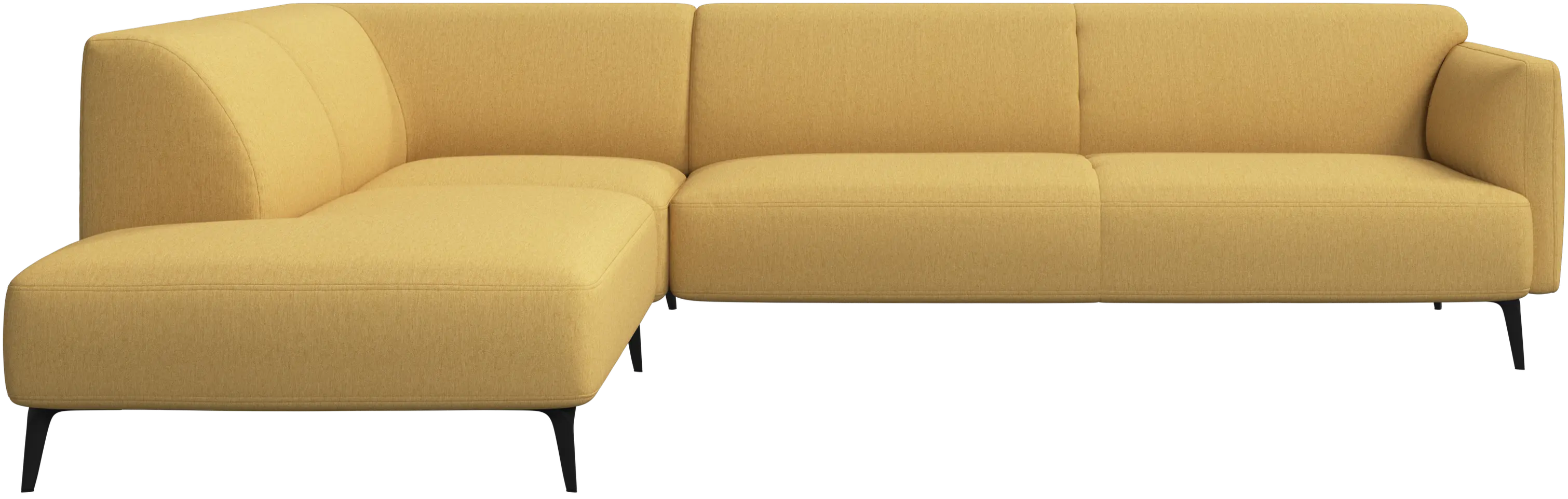 Modena corner sofa with lounging unit