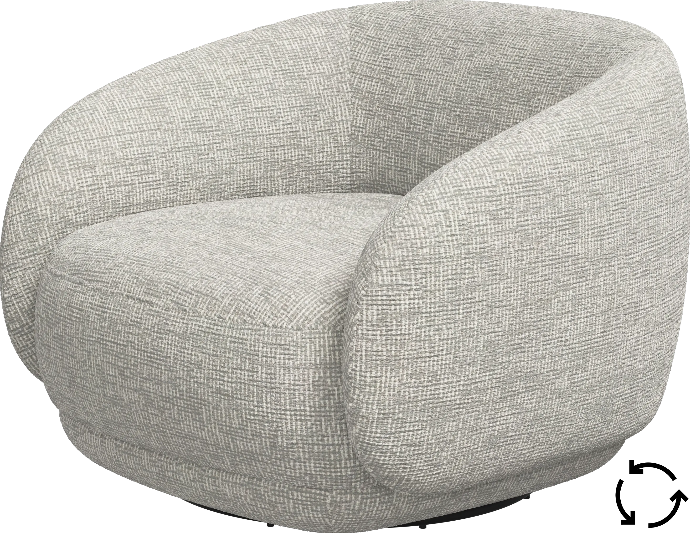 Bolzano lænestol med drejefunktion