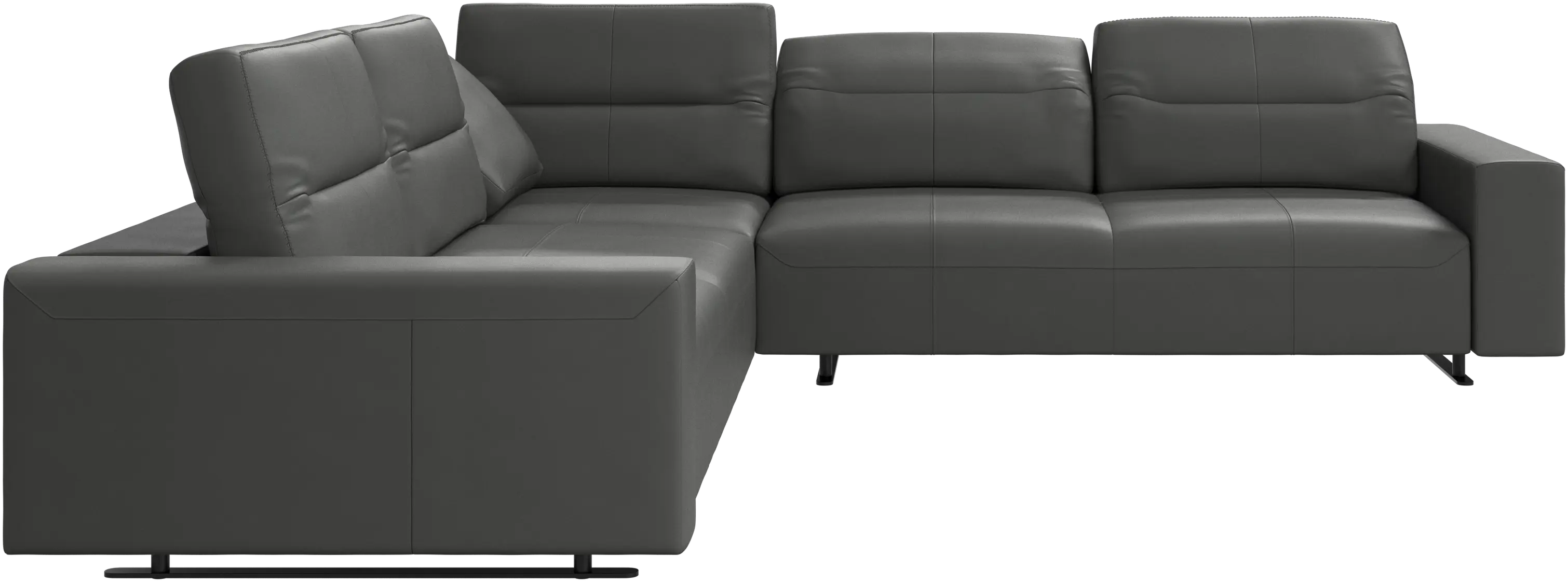 Hampton corner sofa with adjustable back