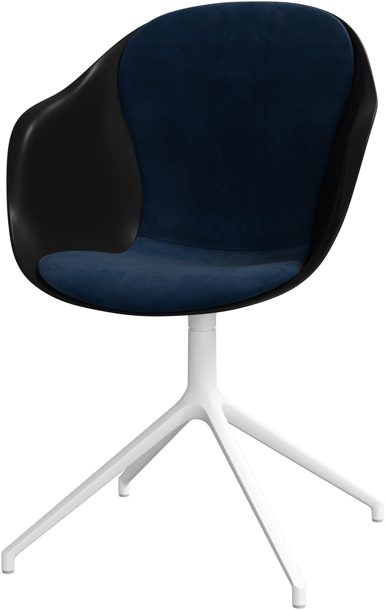 Chaise de salle à manger Adelaide avec fonction pivotante.