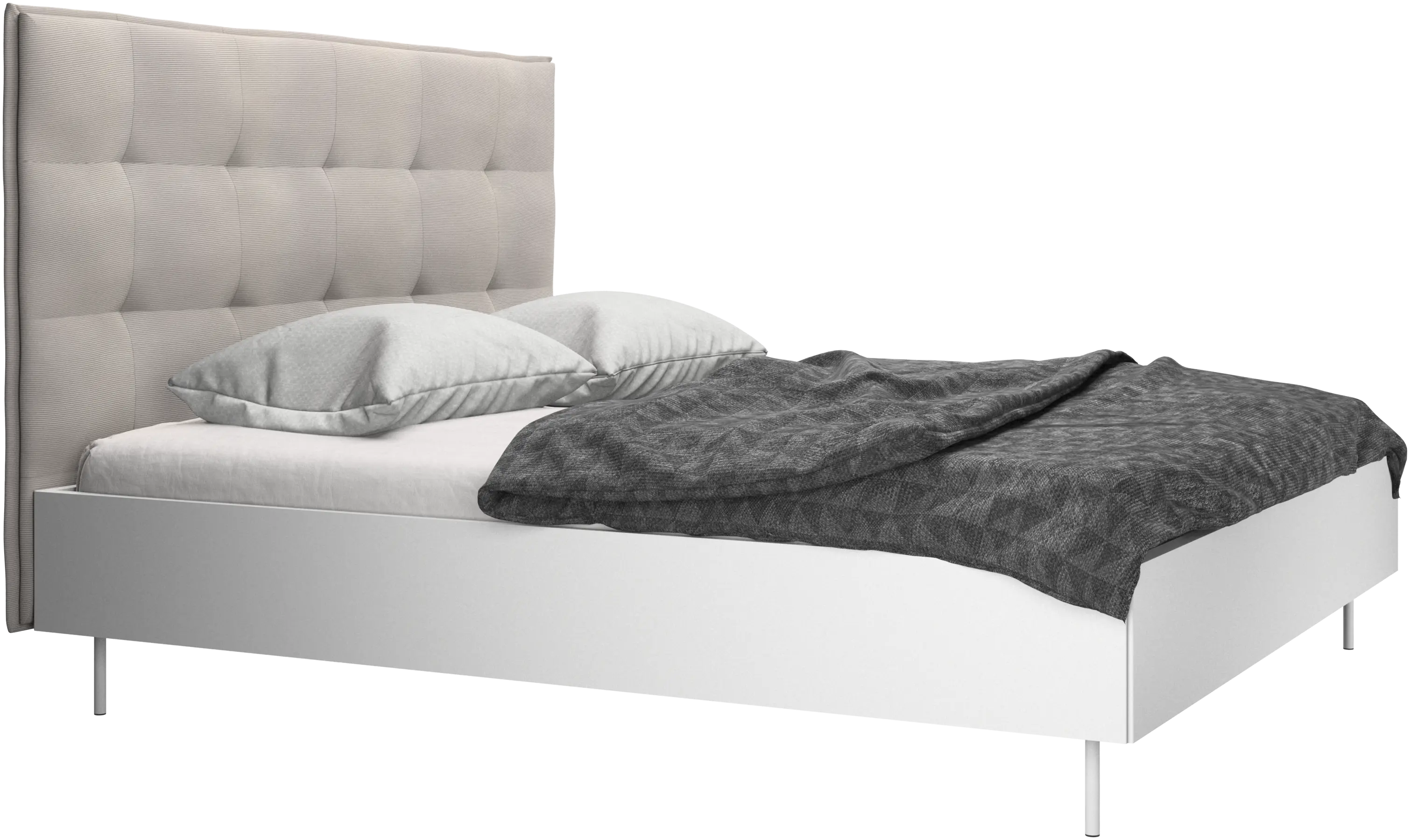 Lugano bed, excl. mattress