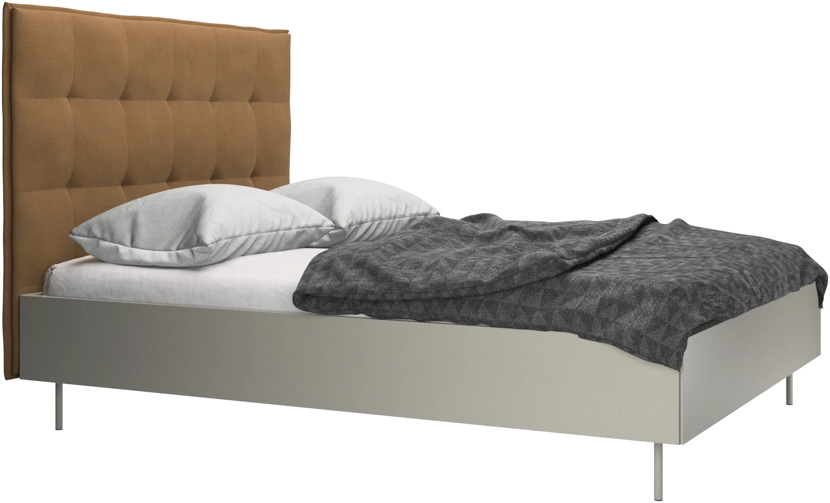 Lugano Bett, Lattenrost und Matratze gegen Aufpreis