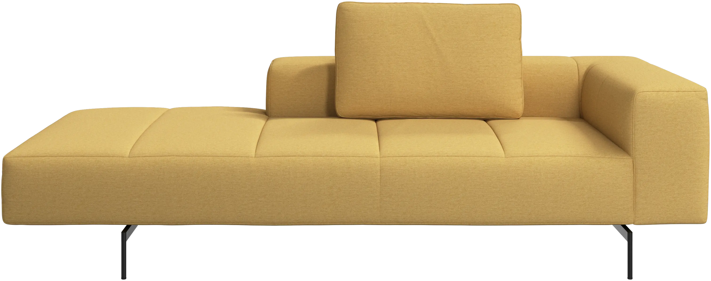 Amsterdam Iounging module for sofa, armrest right, open end left