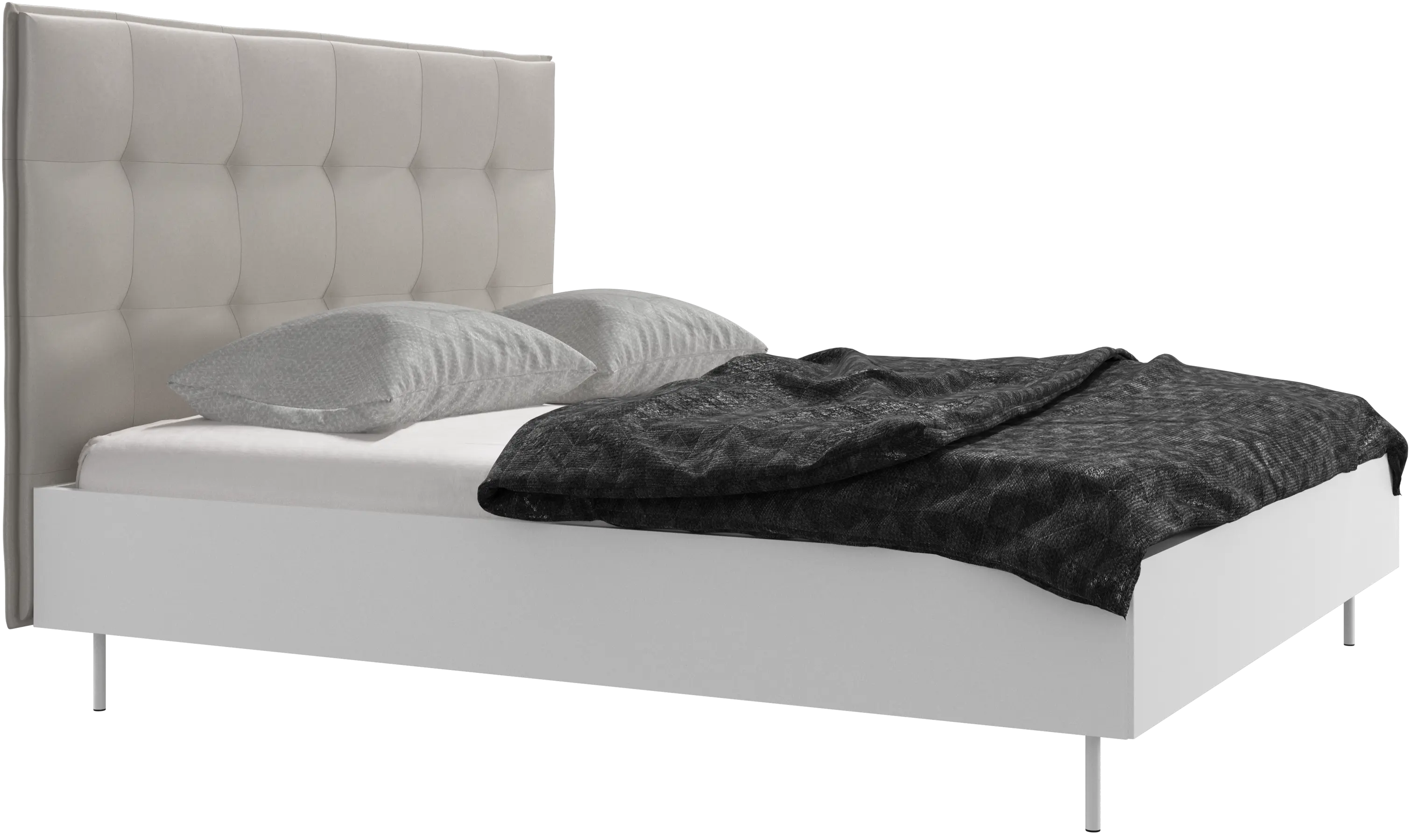 Lugano bed, excl. mattress