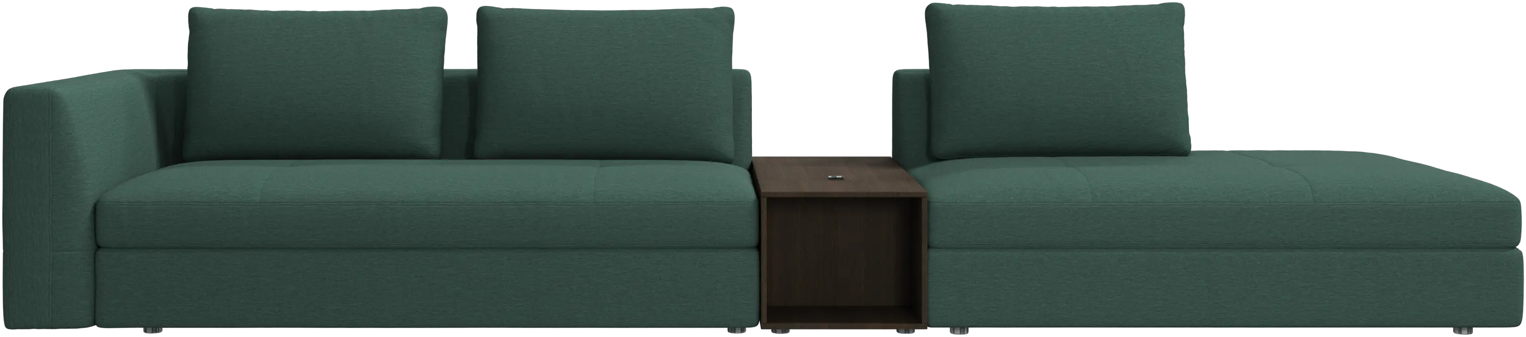 Bergamo 3-seater lounge sofa with storage