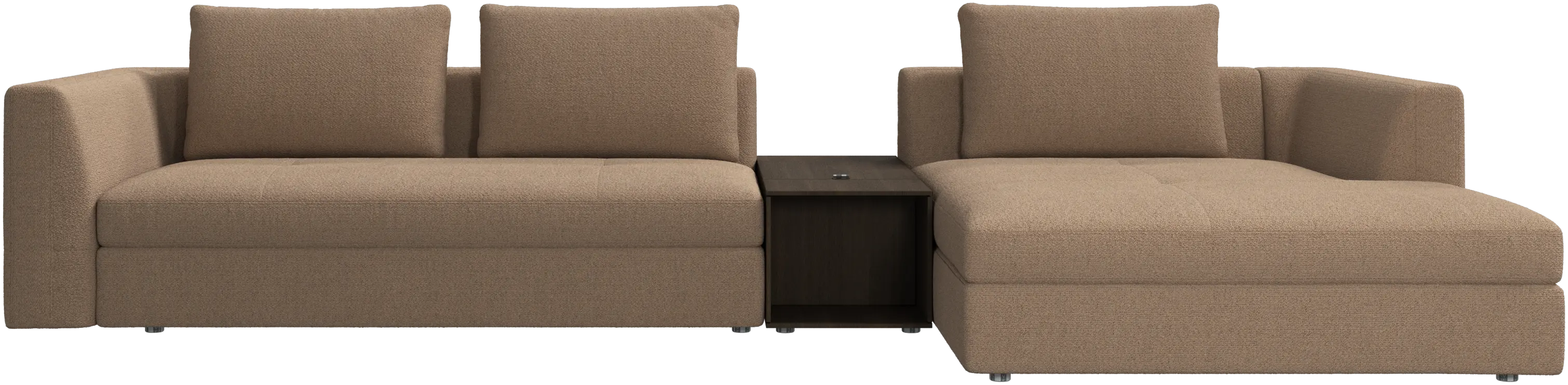 Bergamo Chaiselongue mit Stauraum