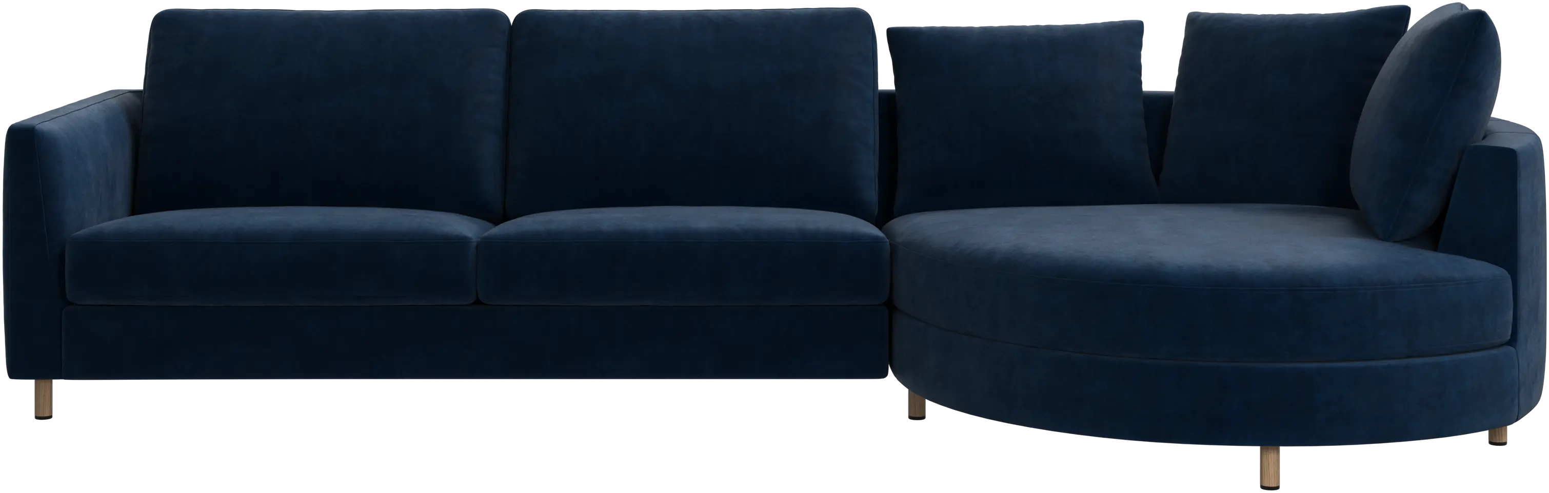 Indivi sofa with chaise longue right