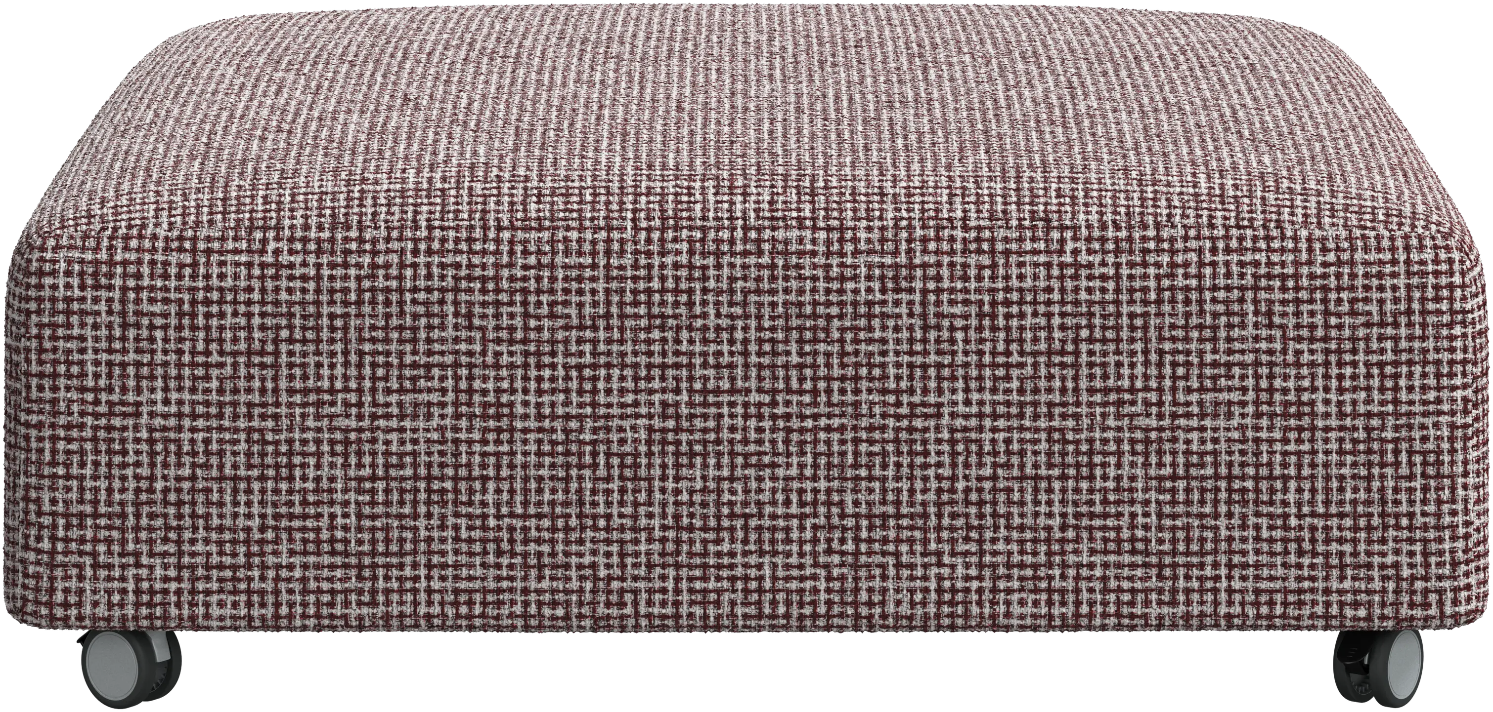 Hampton footstool on wheels