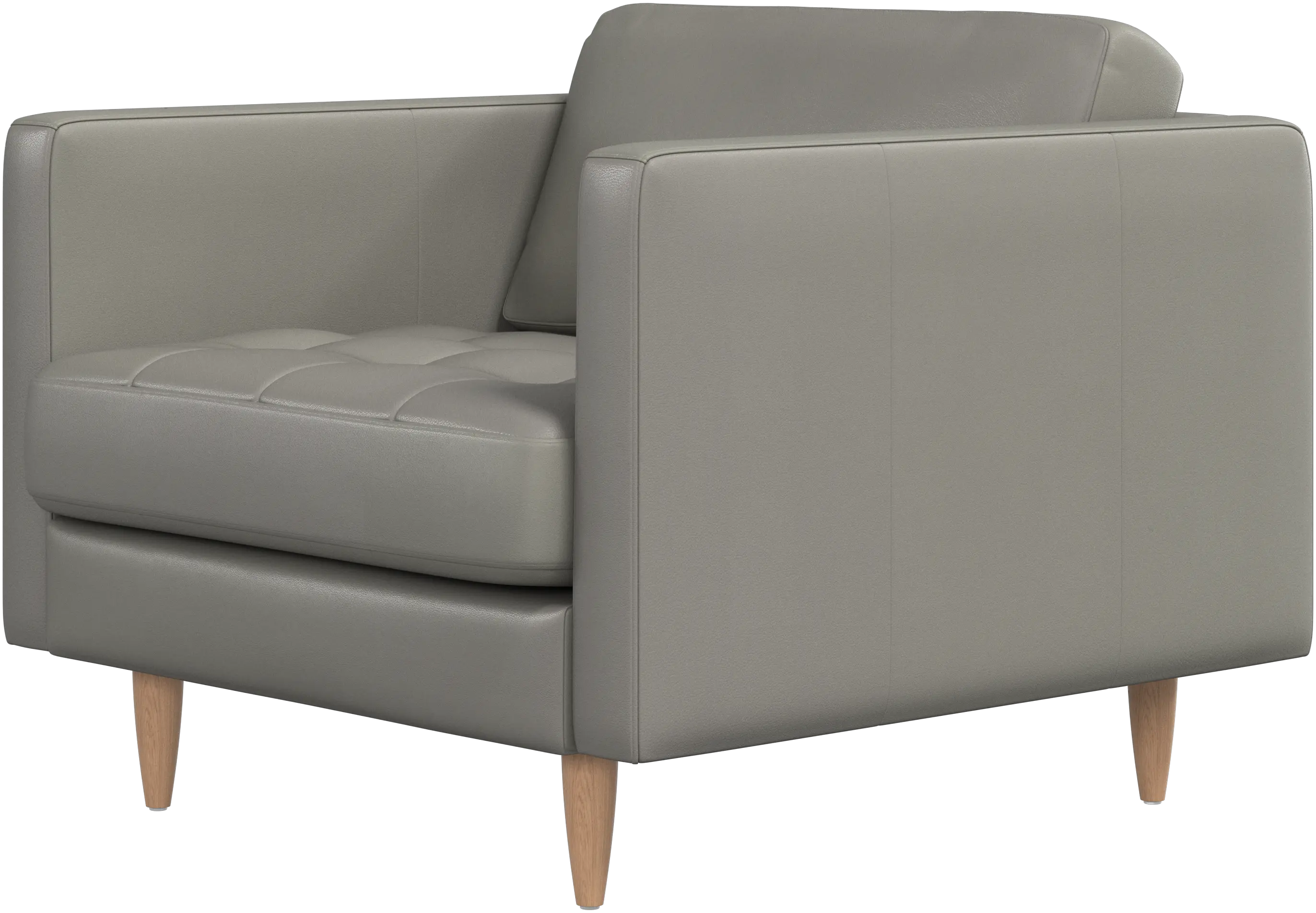 Osaka chair, tufted seat