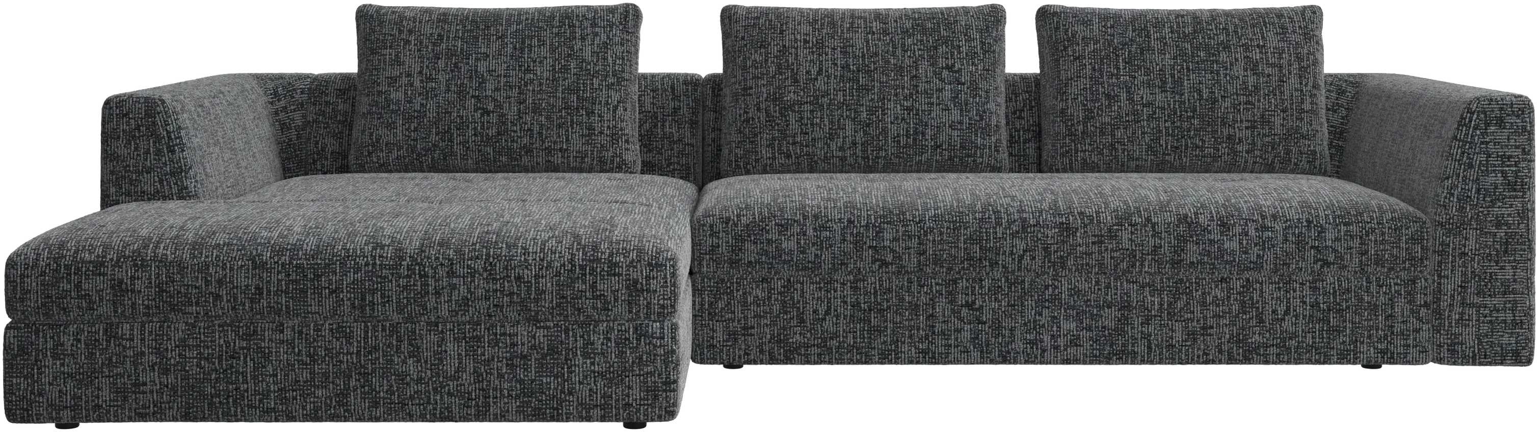 Bergamo sofa with resting unit