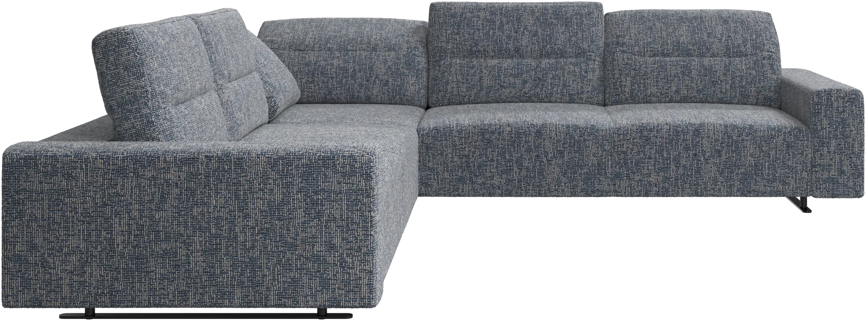 Hampton corner sofa with adjustable back