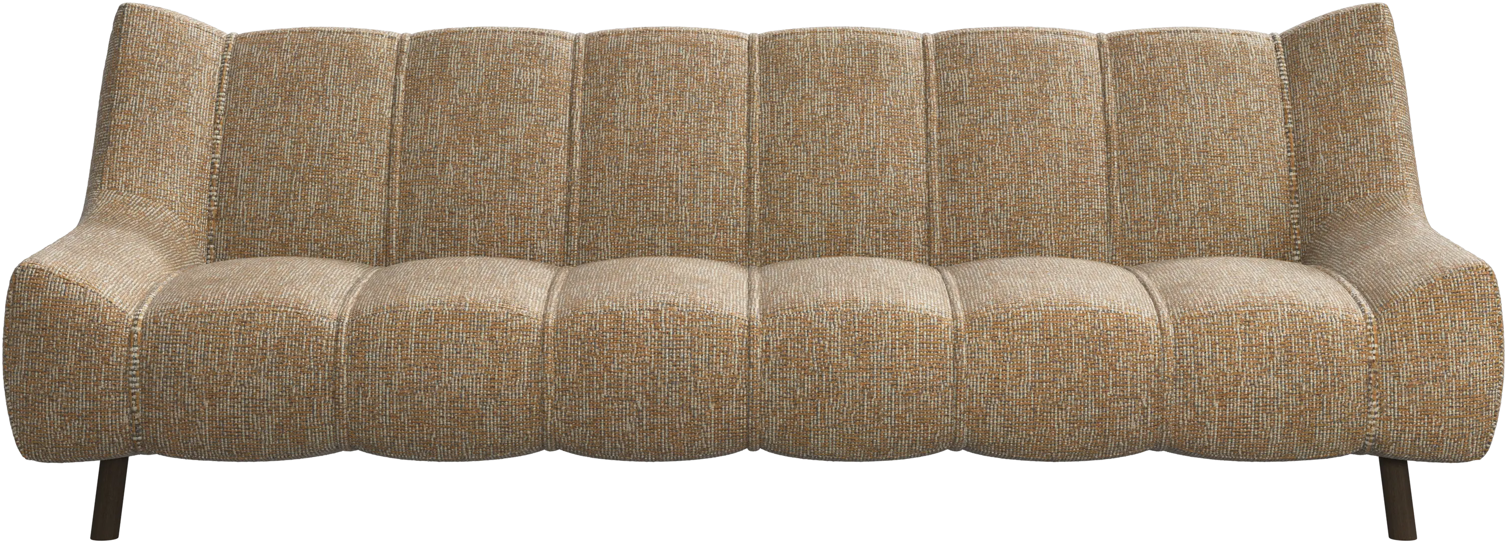 Nawabari 3 seater sofa, wooden leg