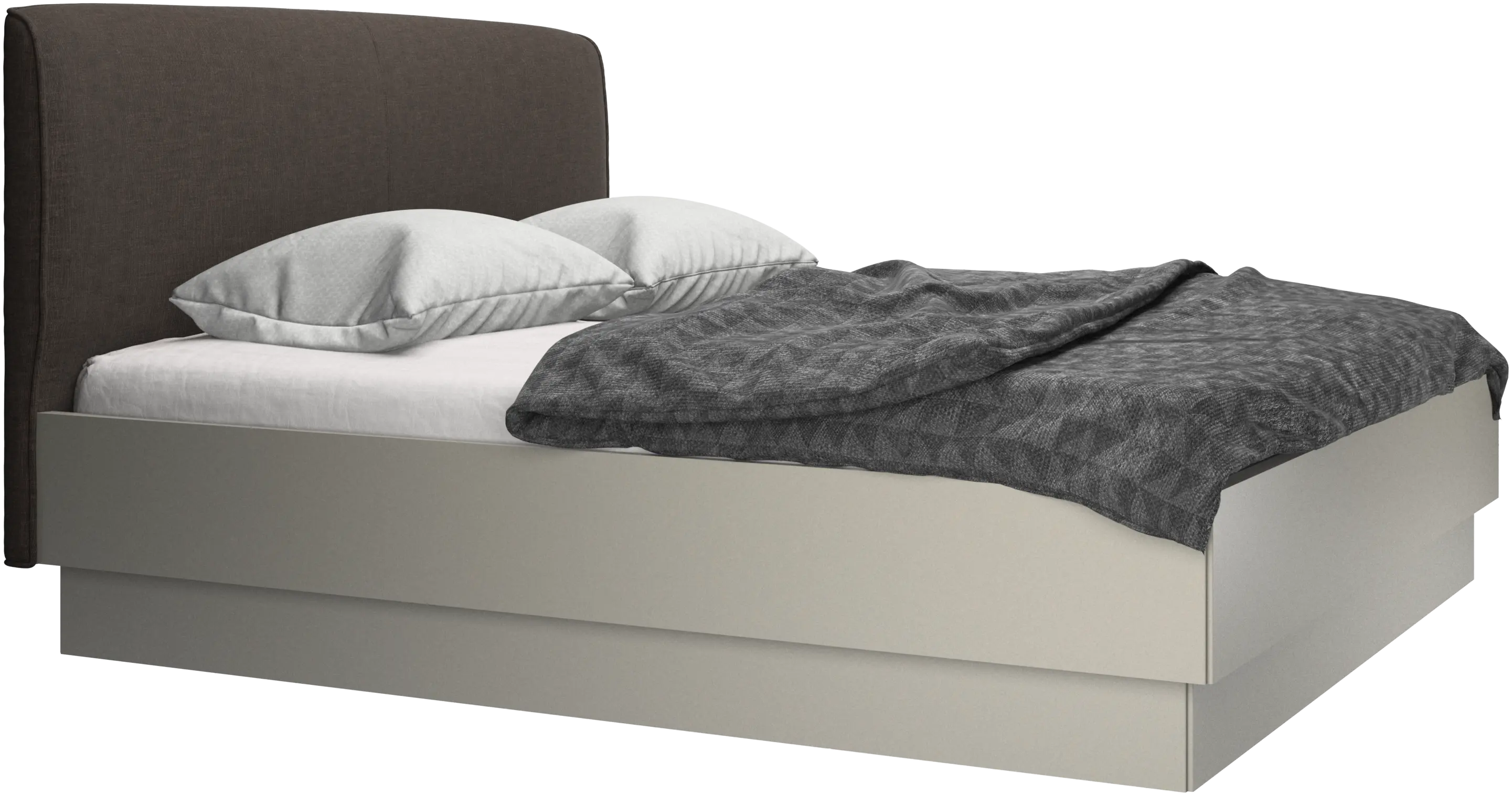 Houston, cama tapizada con almacenamiento